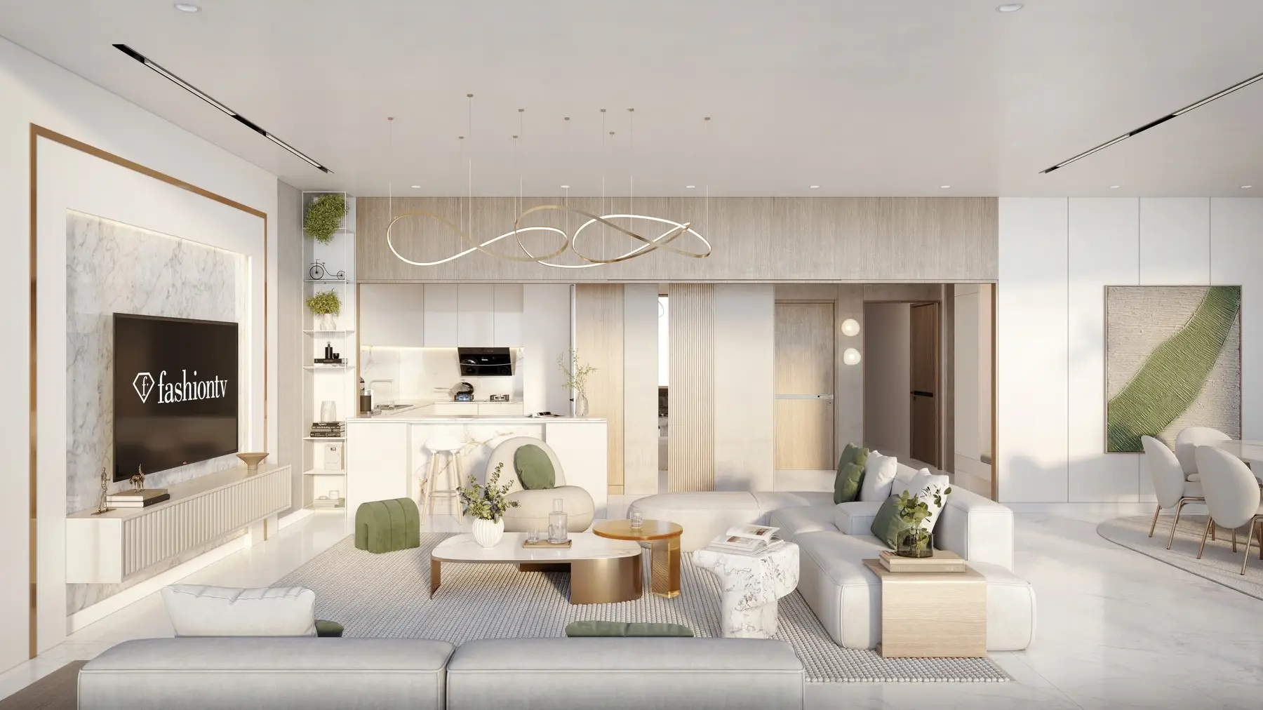 Acacia by Fashion TV, Al Marjan kitchen dining, Al Marjan Island