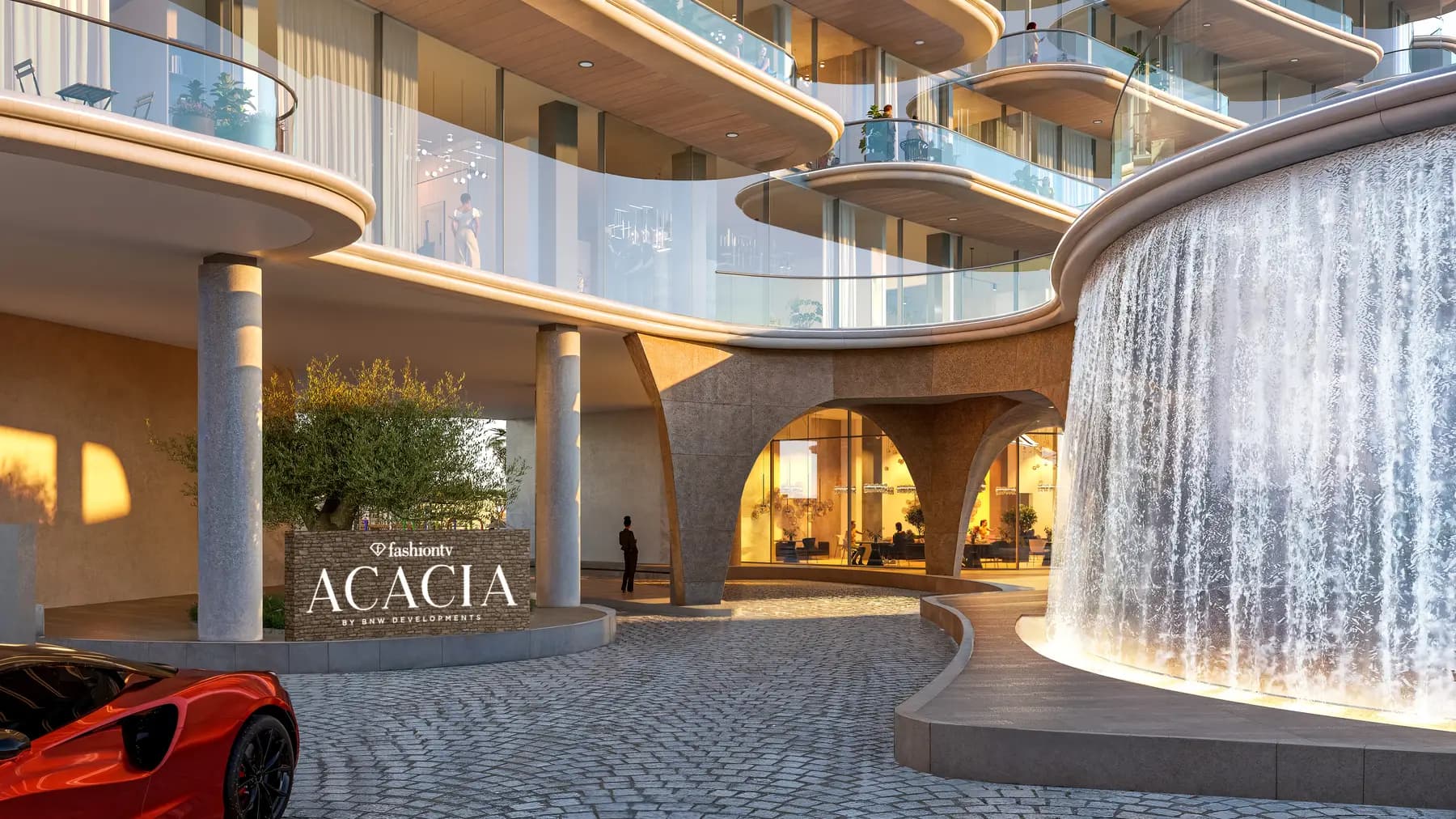 Acacia by Fashion TV, Al Marjan lobby reception, Al Marjan Island