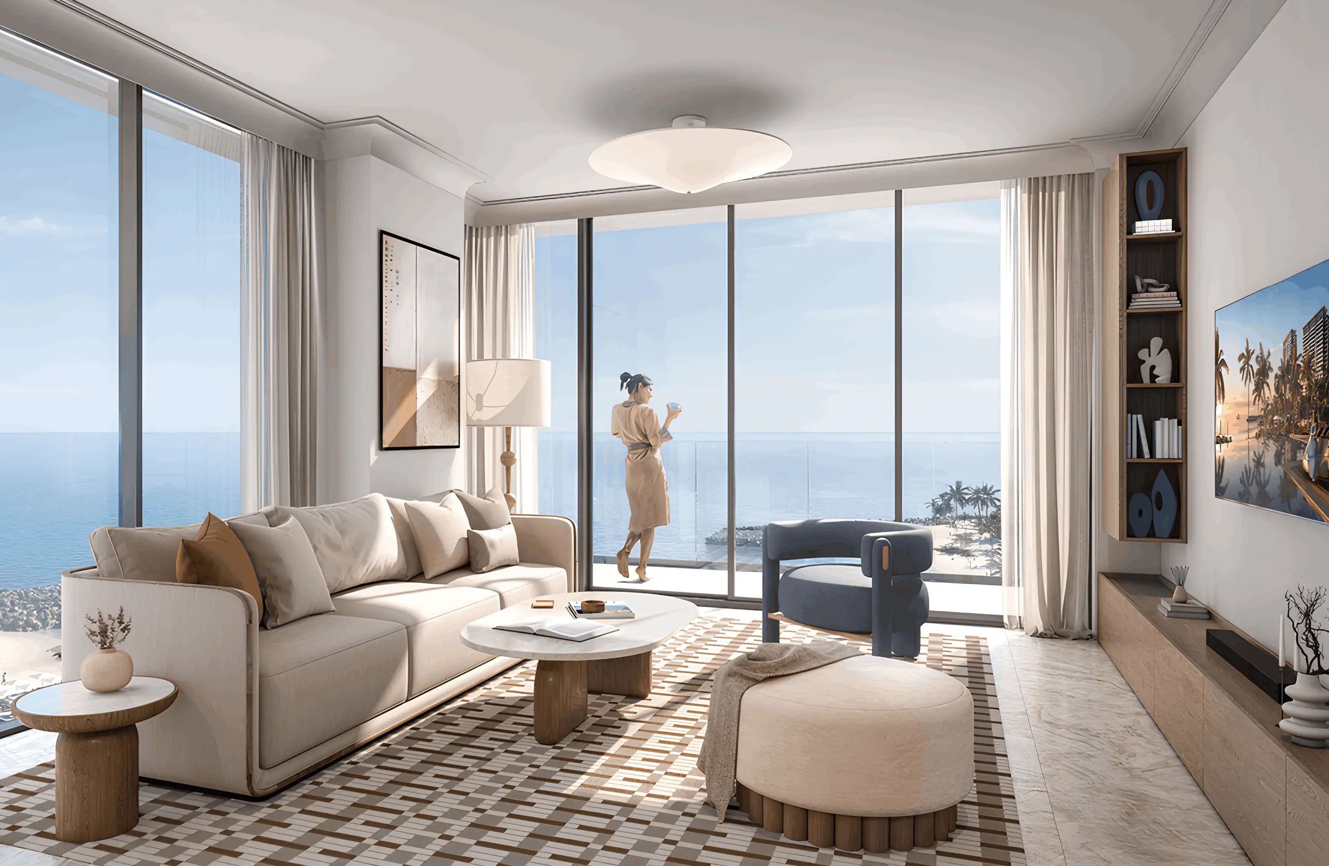 Address Residences Al Marjan Phase 1, Al Marjan lobby reception, Al Marjan Island