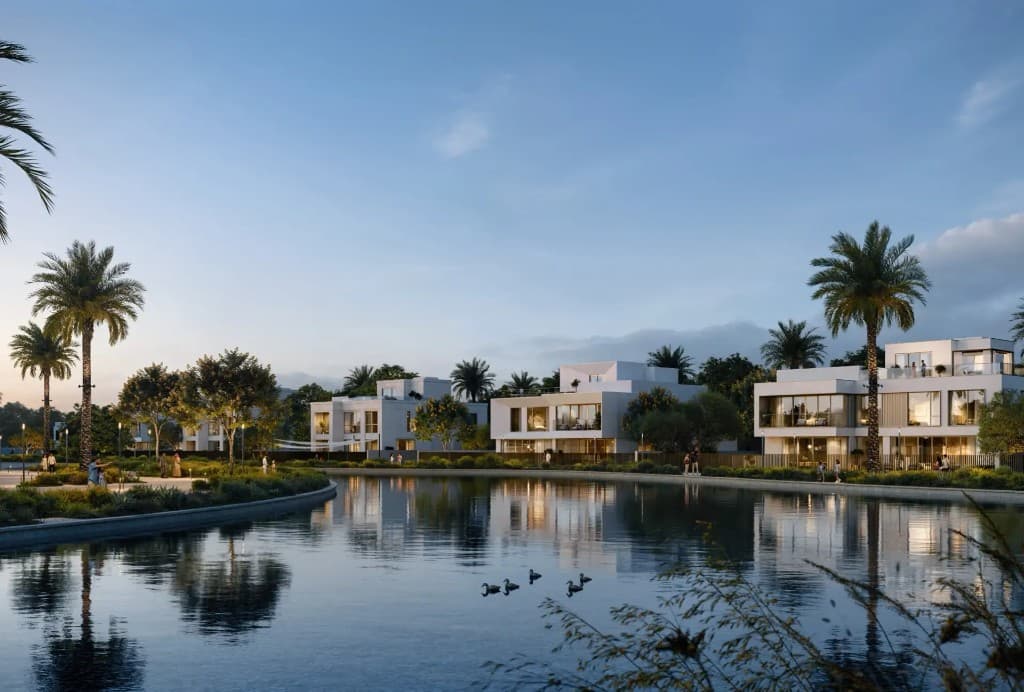 Waterfront villas at Address Villas Tierra, Emaar villas in The Oasis, Dubai