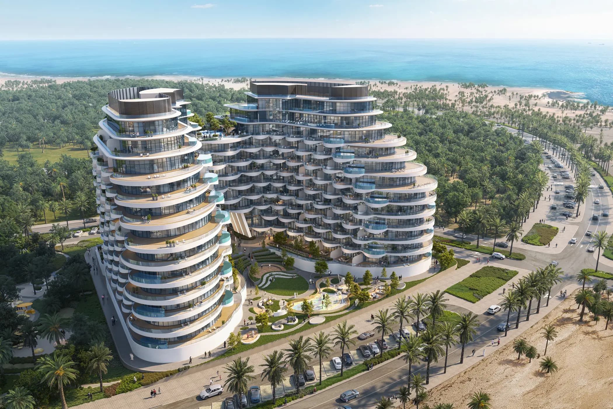 Aqua Arc, Al Marjan private beach, Al Marjan Island