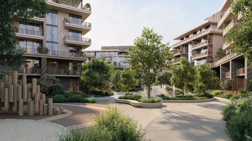 Arancia Yards 2 by Beyond amphitheater lawn, City of Arabia Dubai