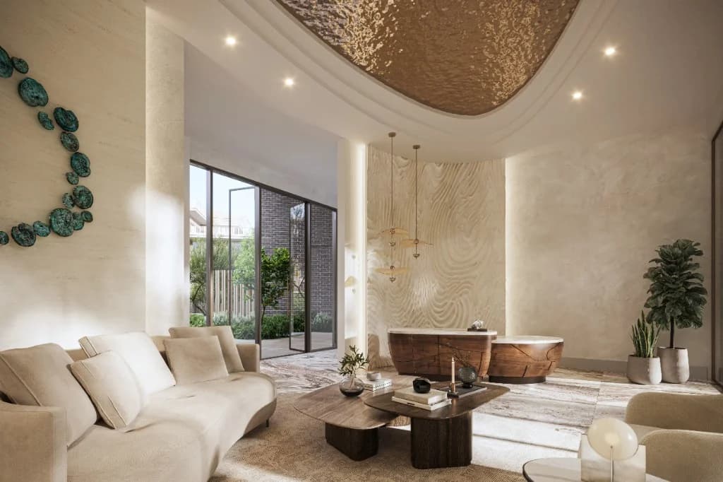 Arancia Yards 2 by Beyond lobby arrival, City of Arabia Dubai