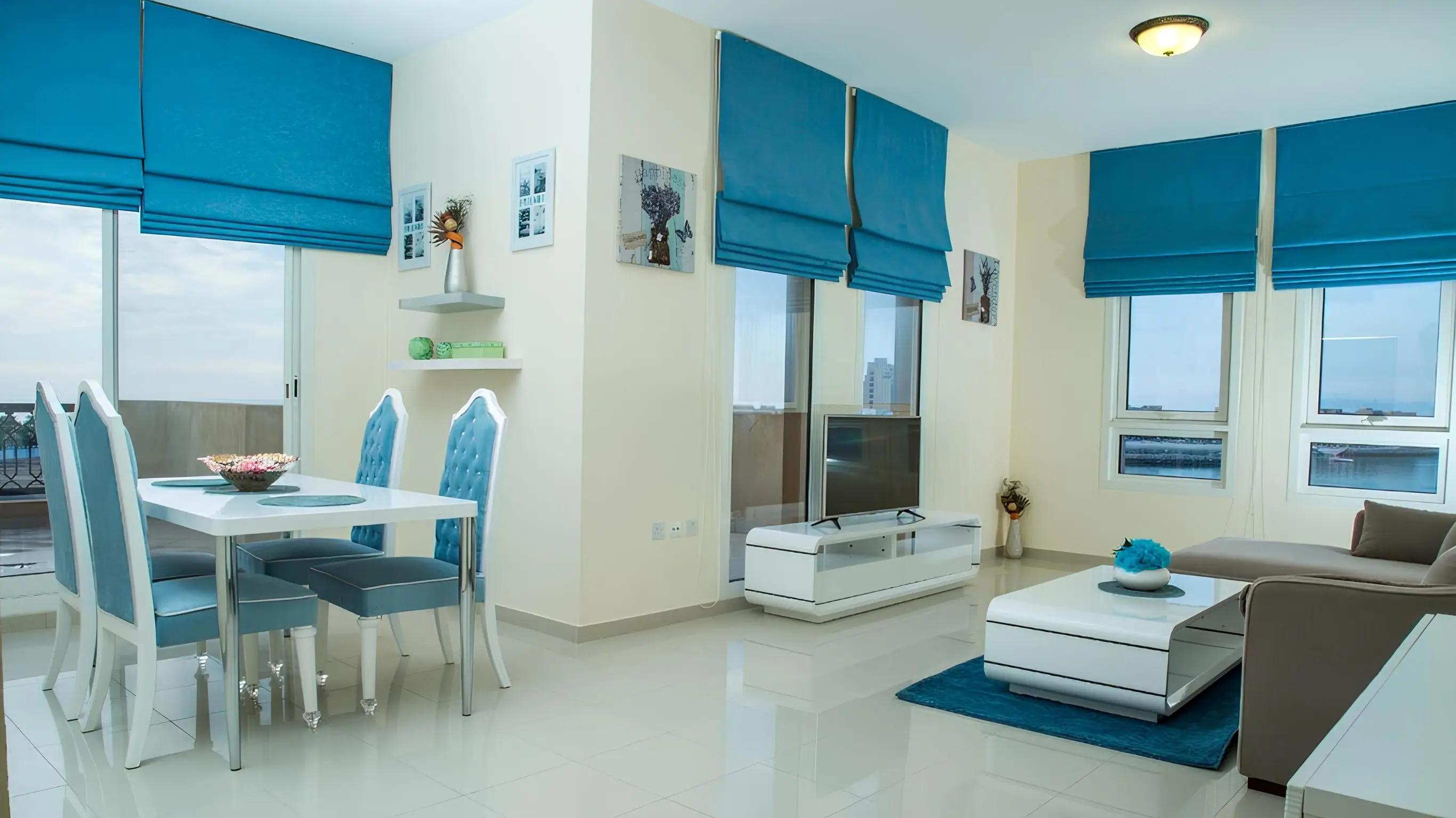 Bab Al Bahr Residences, Al Marjan beachfront facade, Al Marjan Island