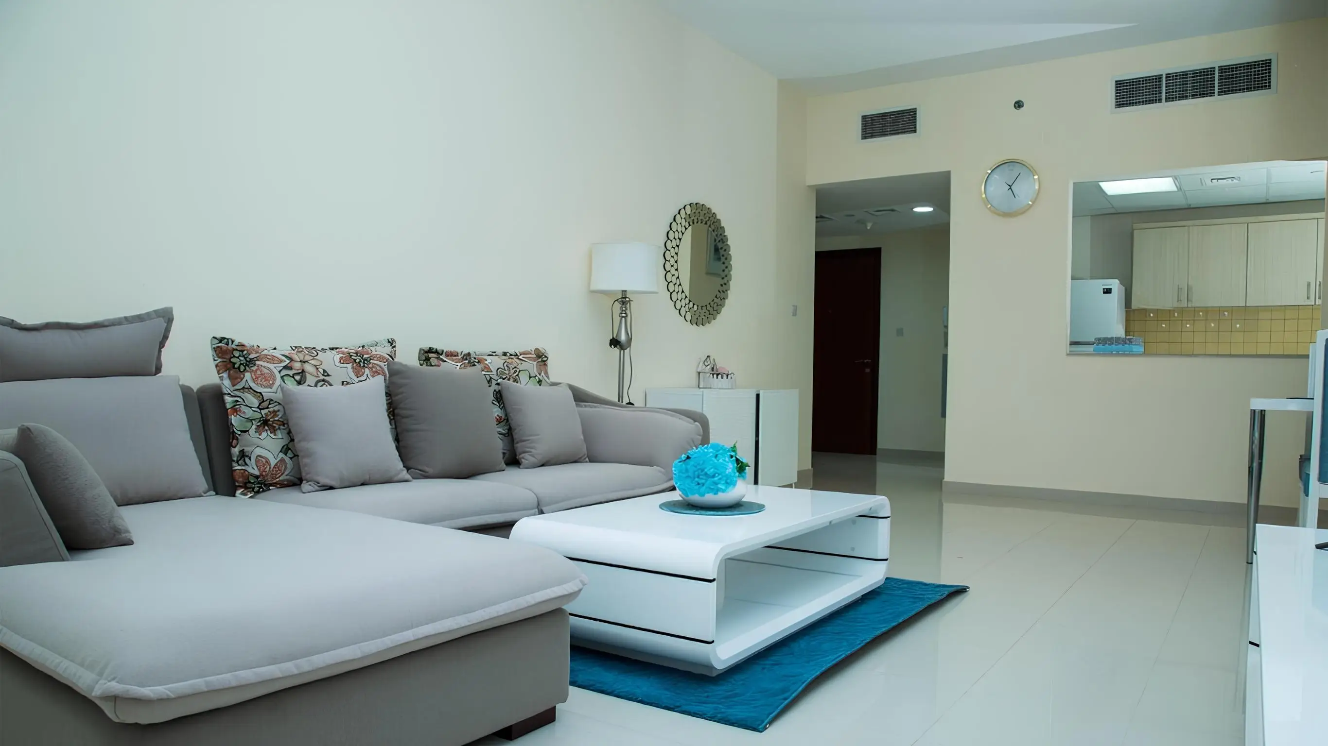 Bedroom interior at Bab Al Bahr Residences, Al Marjan