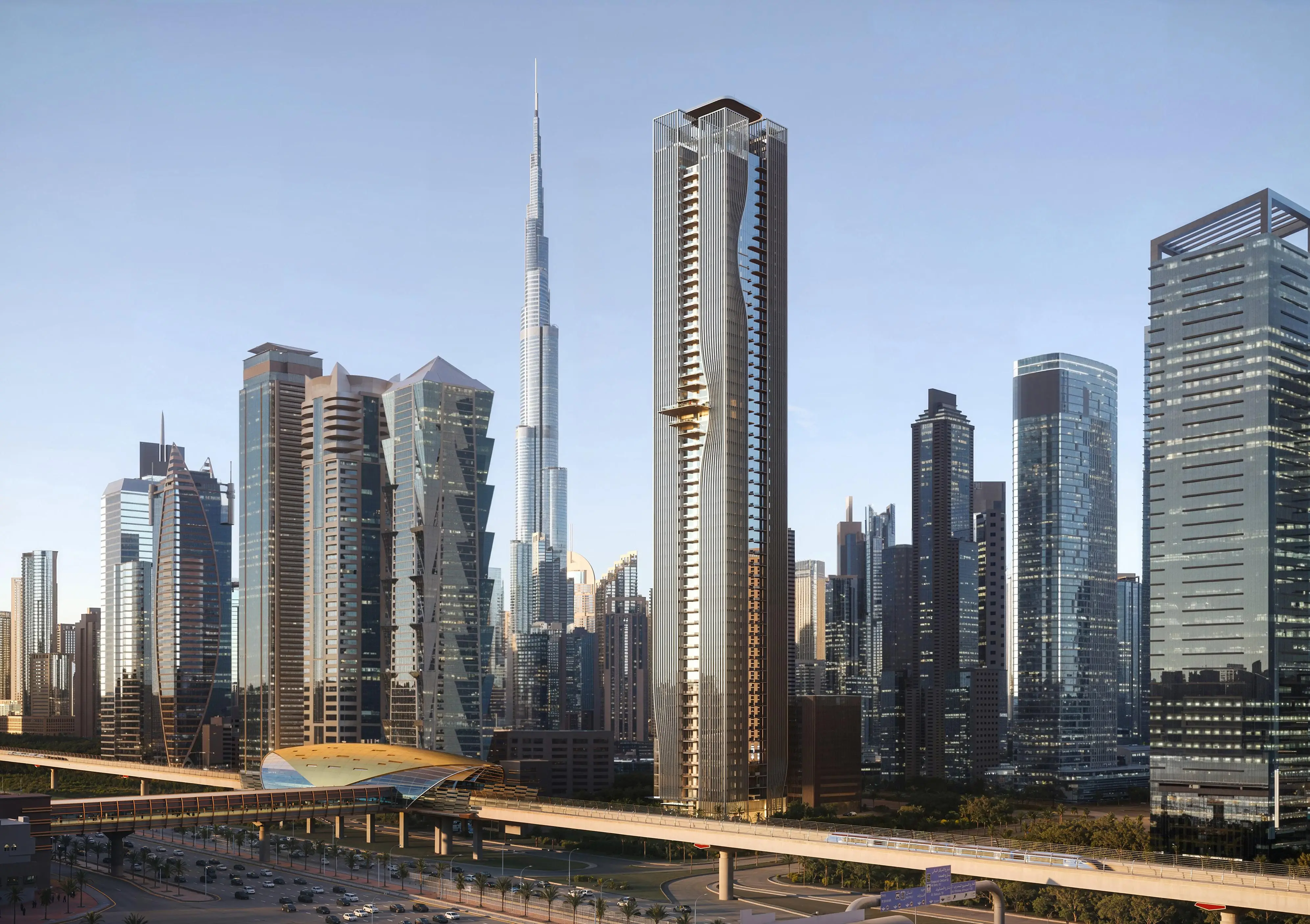 Berkeley Tower by Ellington beside Sheikh Zayed Road in Business Bay, Dubai