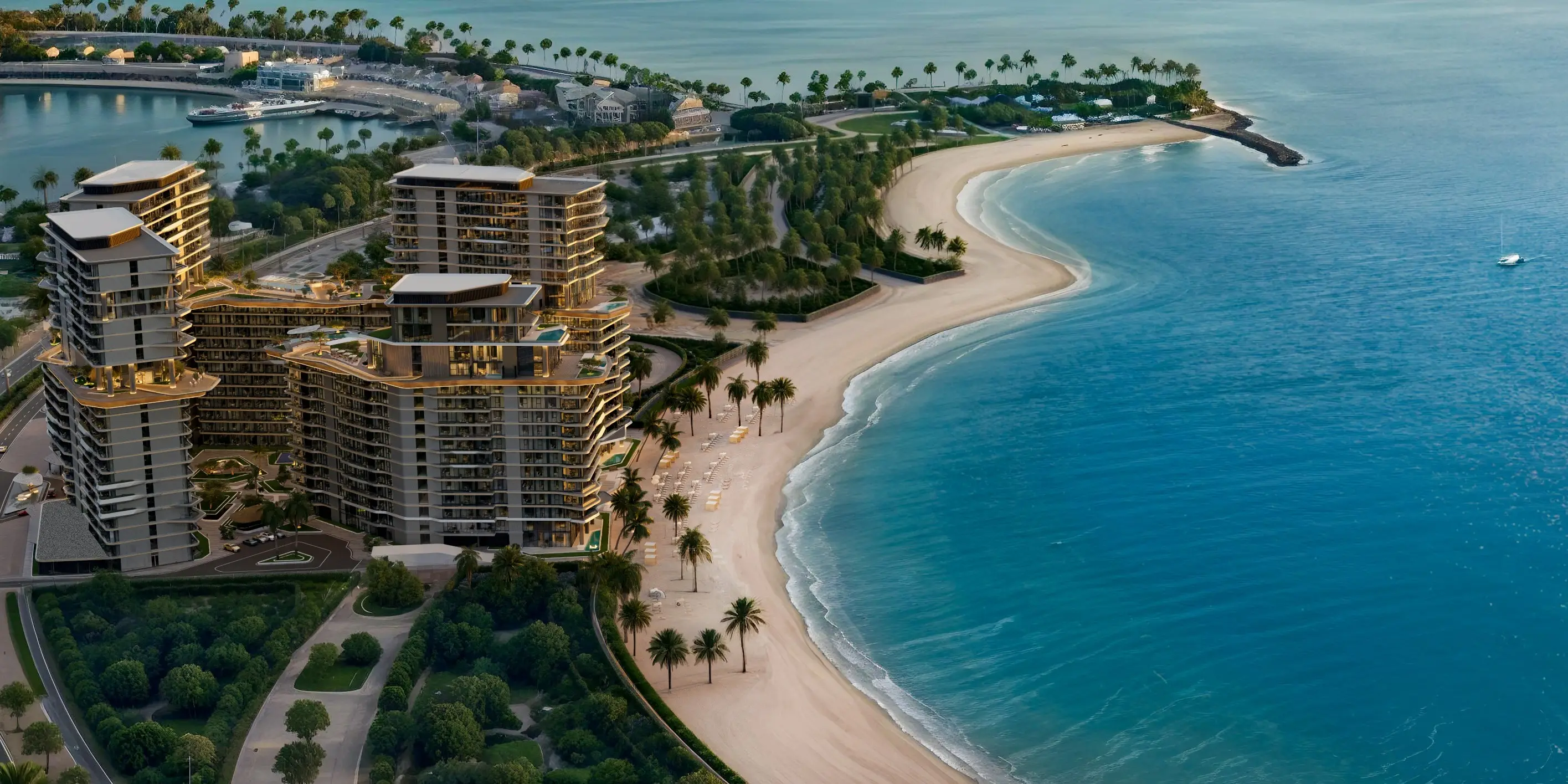 Costa Mare, Al Marjan lobby reception, Al Marjan Island
