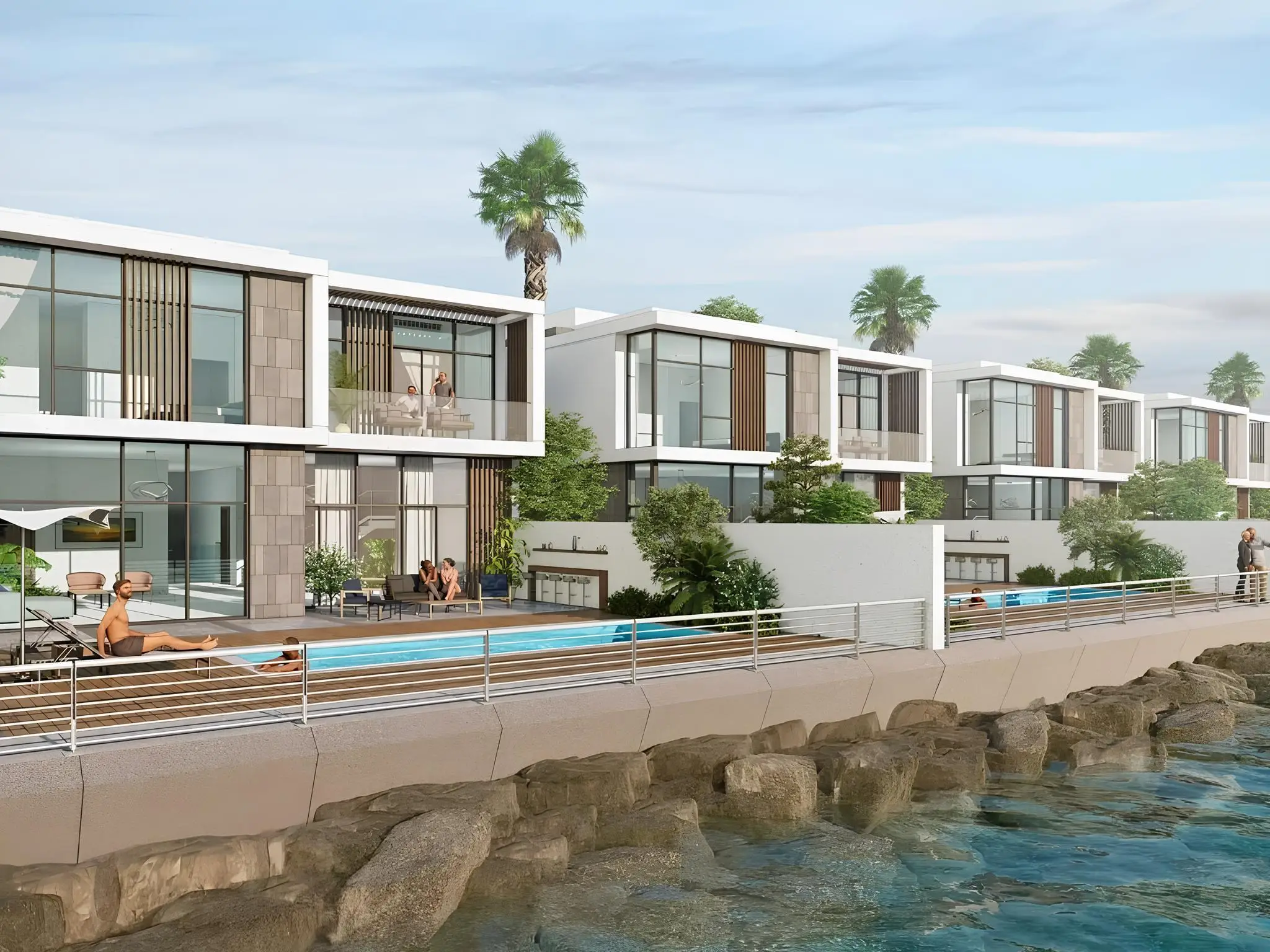 Danah Bay Villas & Townhouses, Al Marjan lobby reception, Al Marjan Island