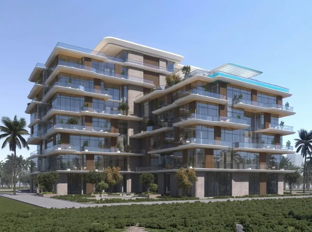 Dolce Residences by Wyndham exterior at Al Marjan Island, Ras Al Khaimah