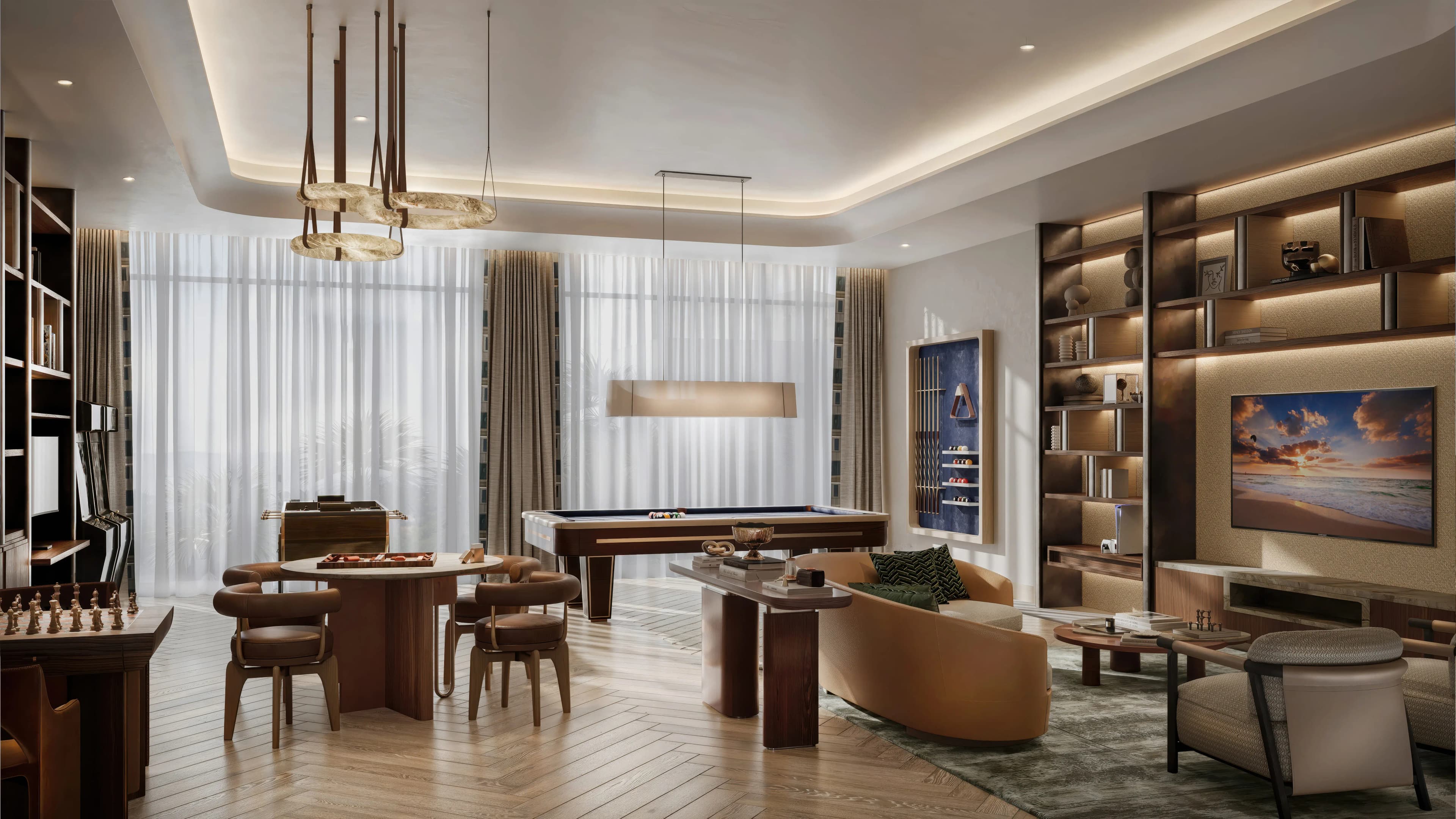 Fairmont Residences Al Marjan Island 1 & 2, Al Marjan private beach, Al Marjan Island