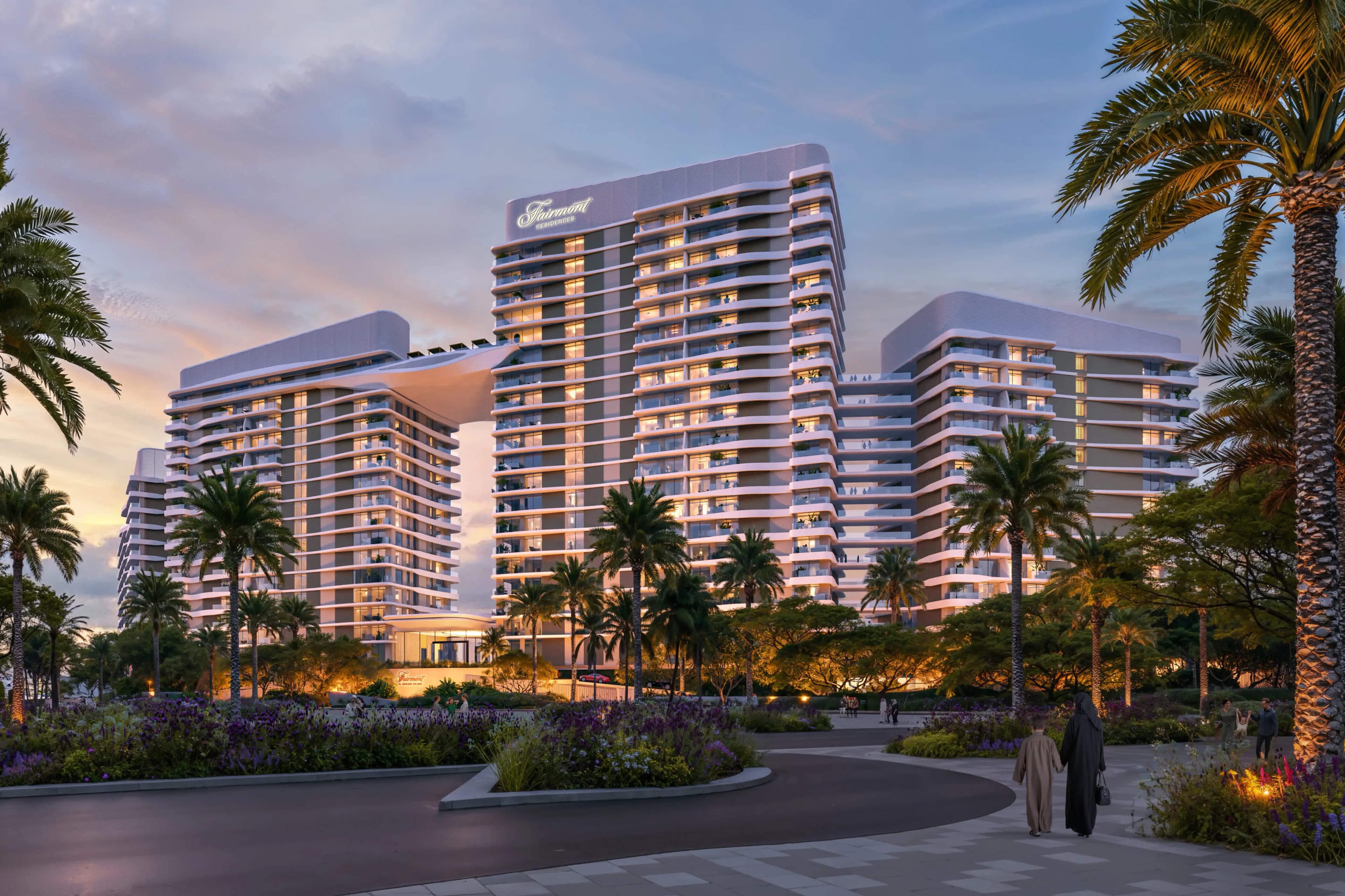 Static map centred on catalogue coordinates for Fairmont Residences Tower 3, Al Marjan. Not live navigation.