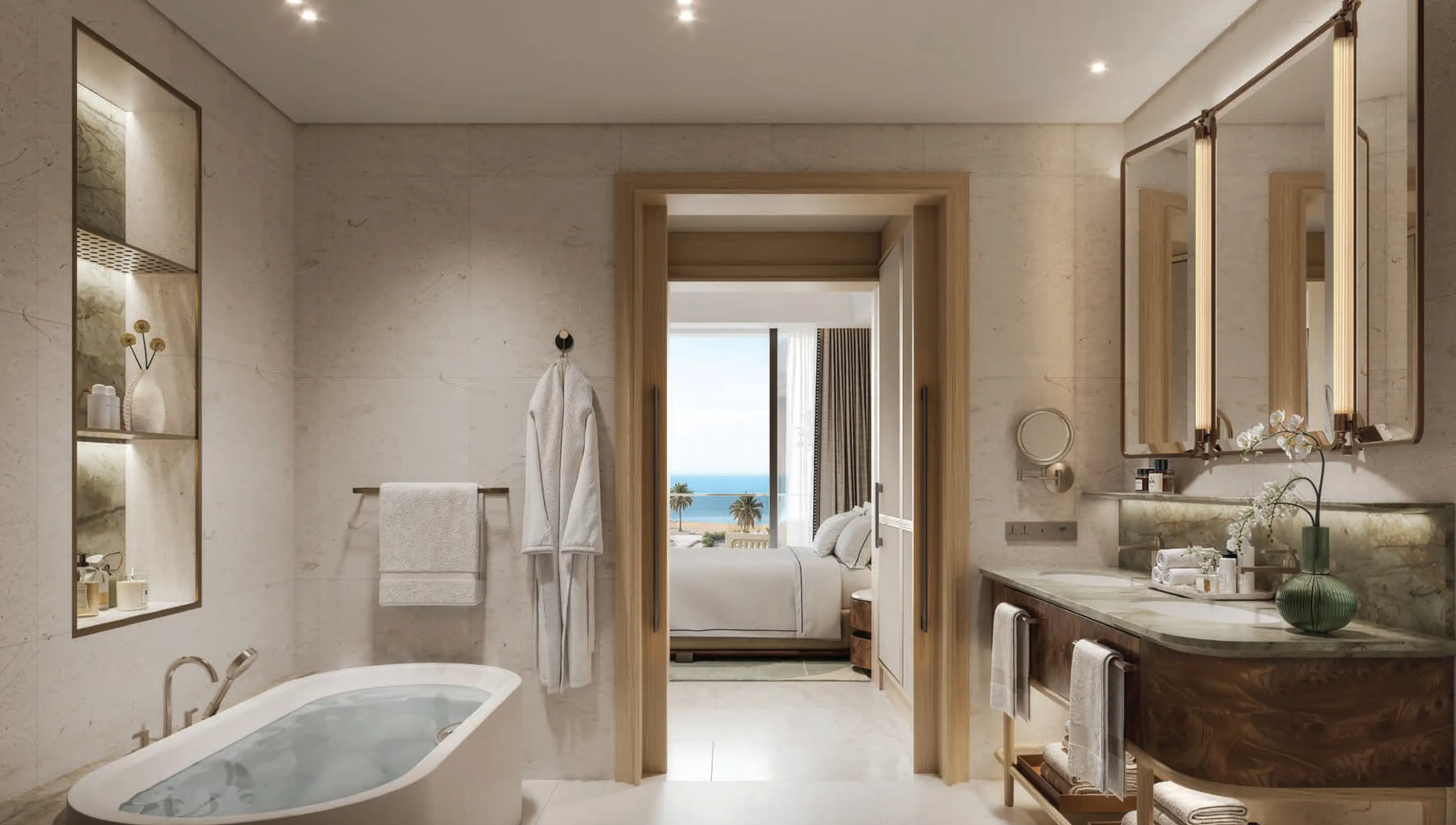 Cinema lounge at Fairmont Residences Tower 3, Al Marjan