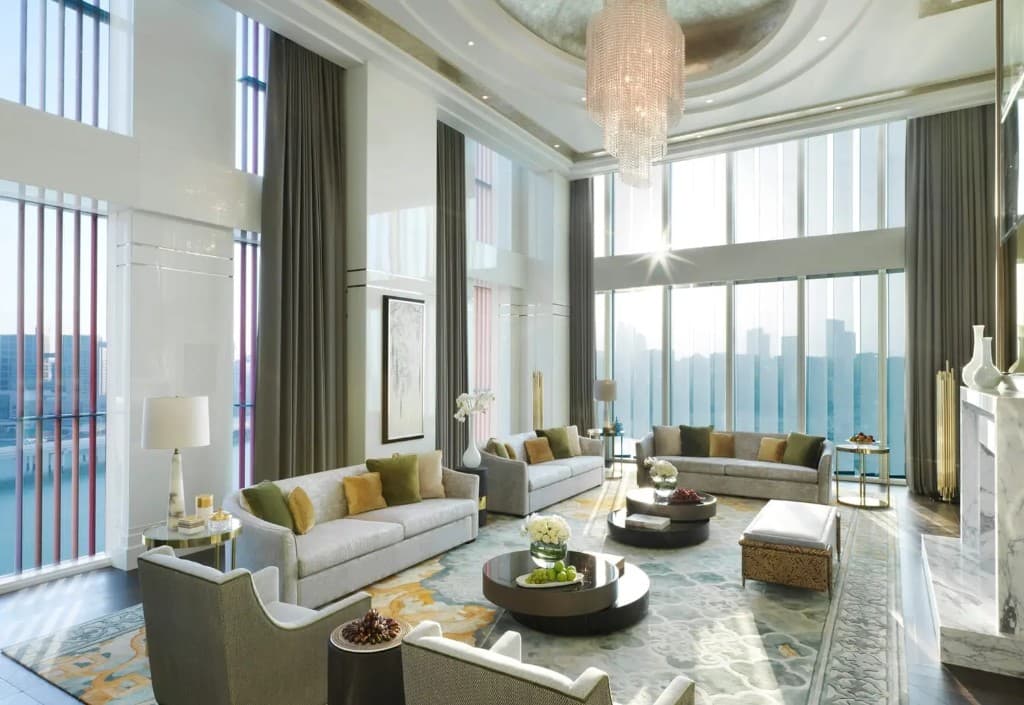 Four Seasons Private Residences Abu Dhabi at Al Maryah Island living interior