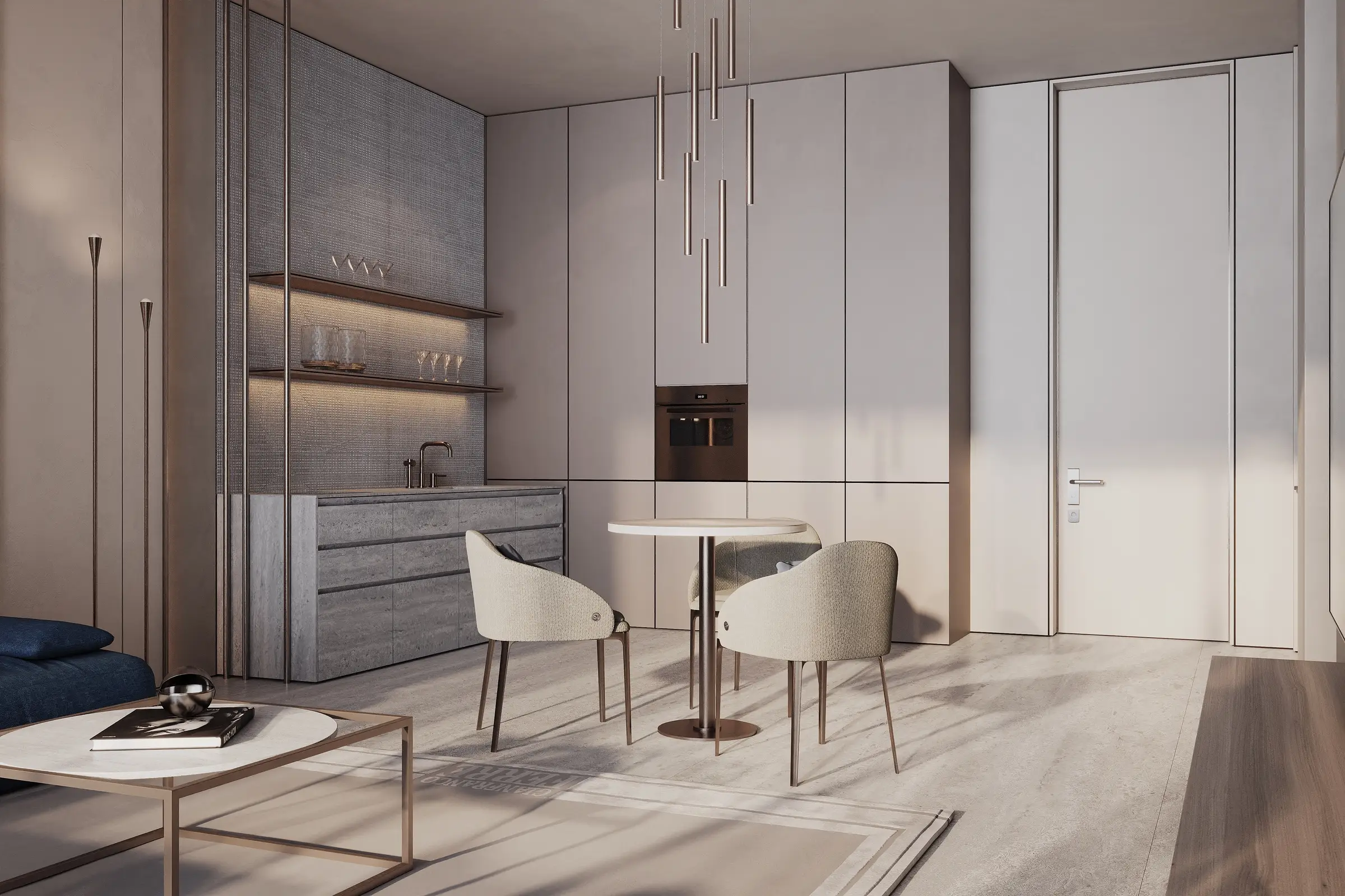 Gianfranco Ferre Residences, Al Marjan gym fitness, Al Marjan Island