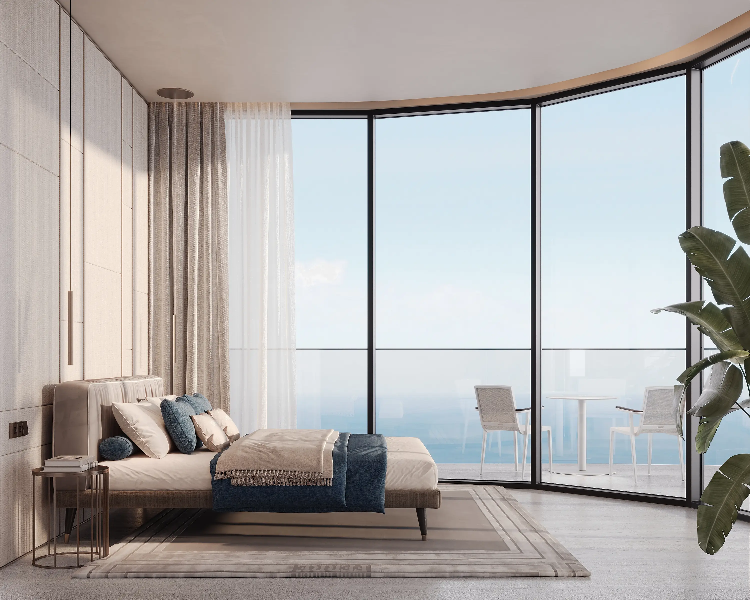 Gianfranco Ferre Residences, Al Marjan kitchen dining, Al Marjan Island