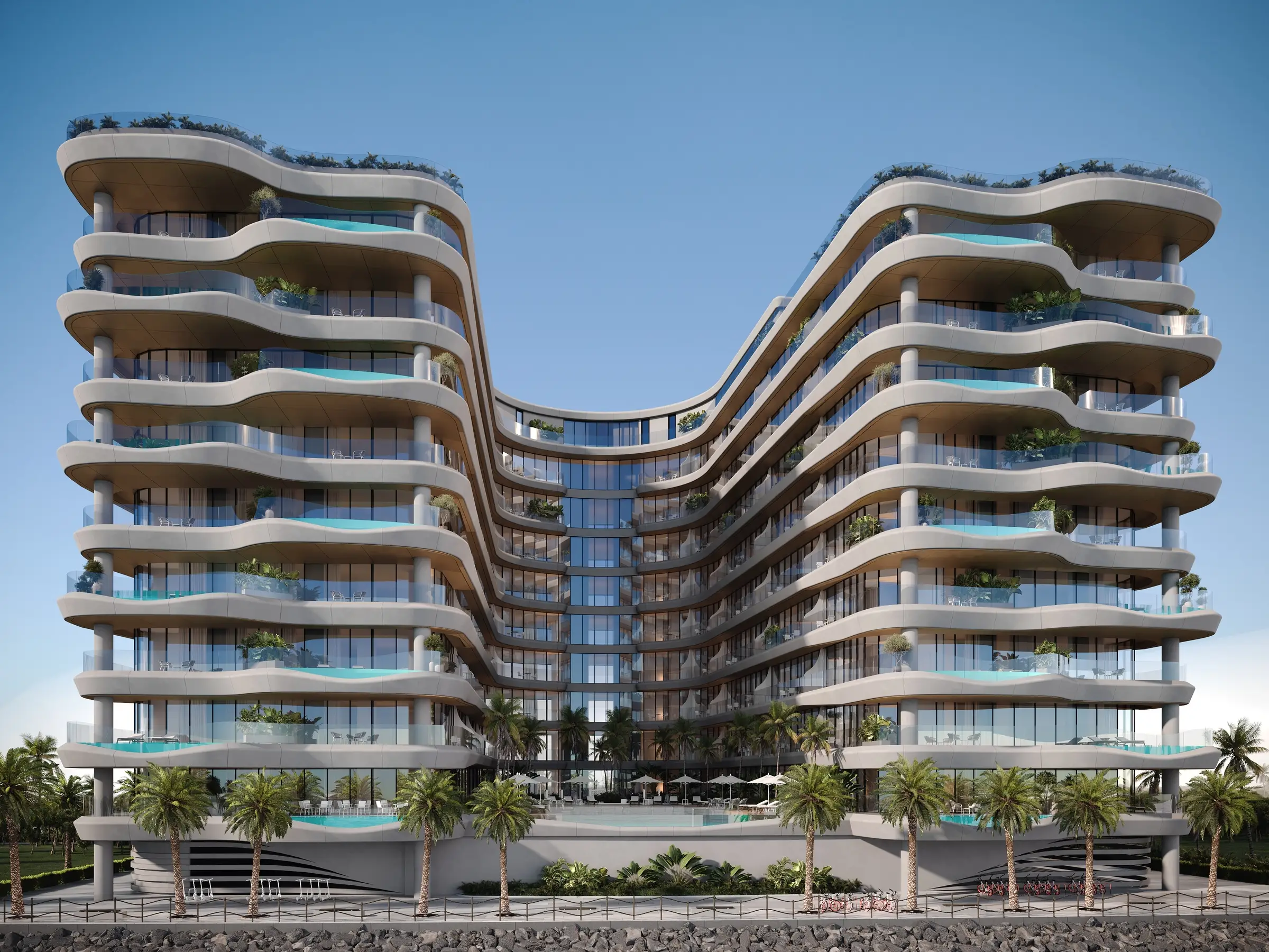 Gianfranco Ferre Residences, Al Marjan exterior, Al Marjan Island, Ras Al Khaimah