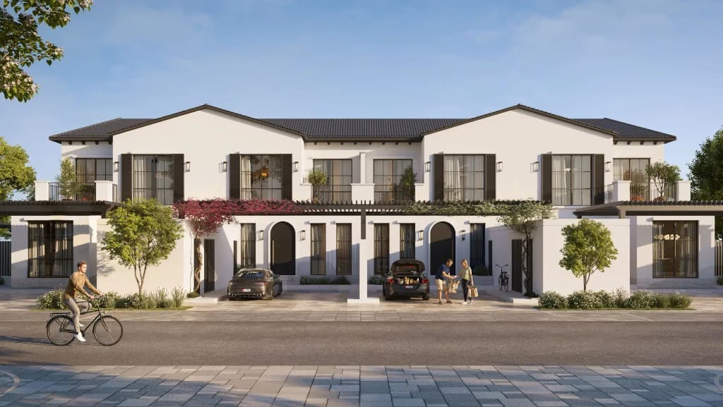 Hudayriyat Golf Estates by Modon bedroom with fairway view, Hudayriyat Island Abu Dhabi