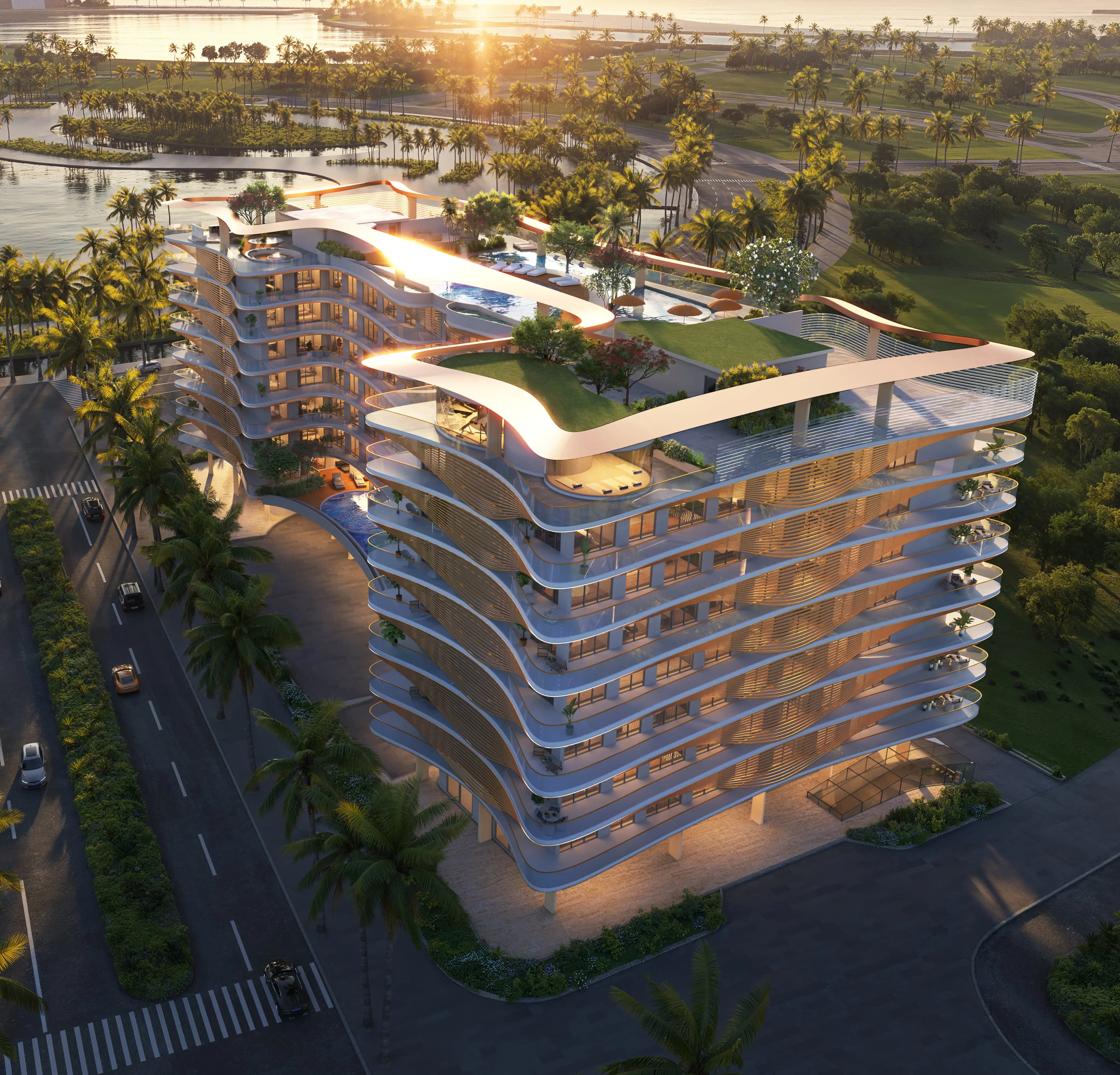 Jacob & Co Residences by Mantra, Al Marjan lobby reception, Al Marjan Island