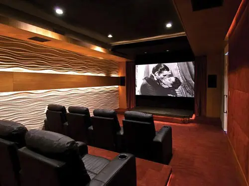 Jumeirah Residences at Al Maryah Island cinema in Abu Dhabi