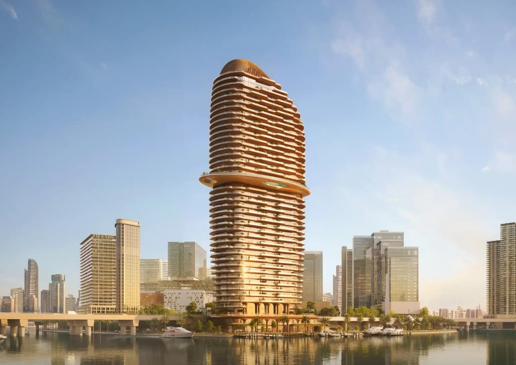 Jumeirah Residences at Al Maryah Island tower on the Abu Dhabi waterfront