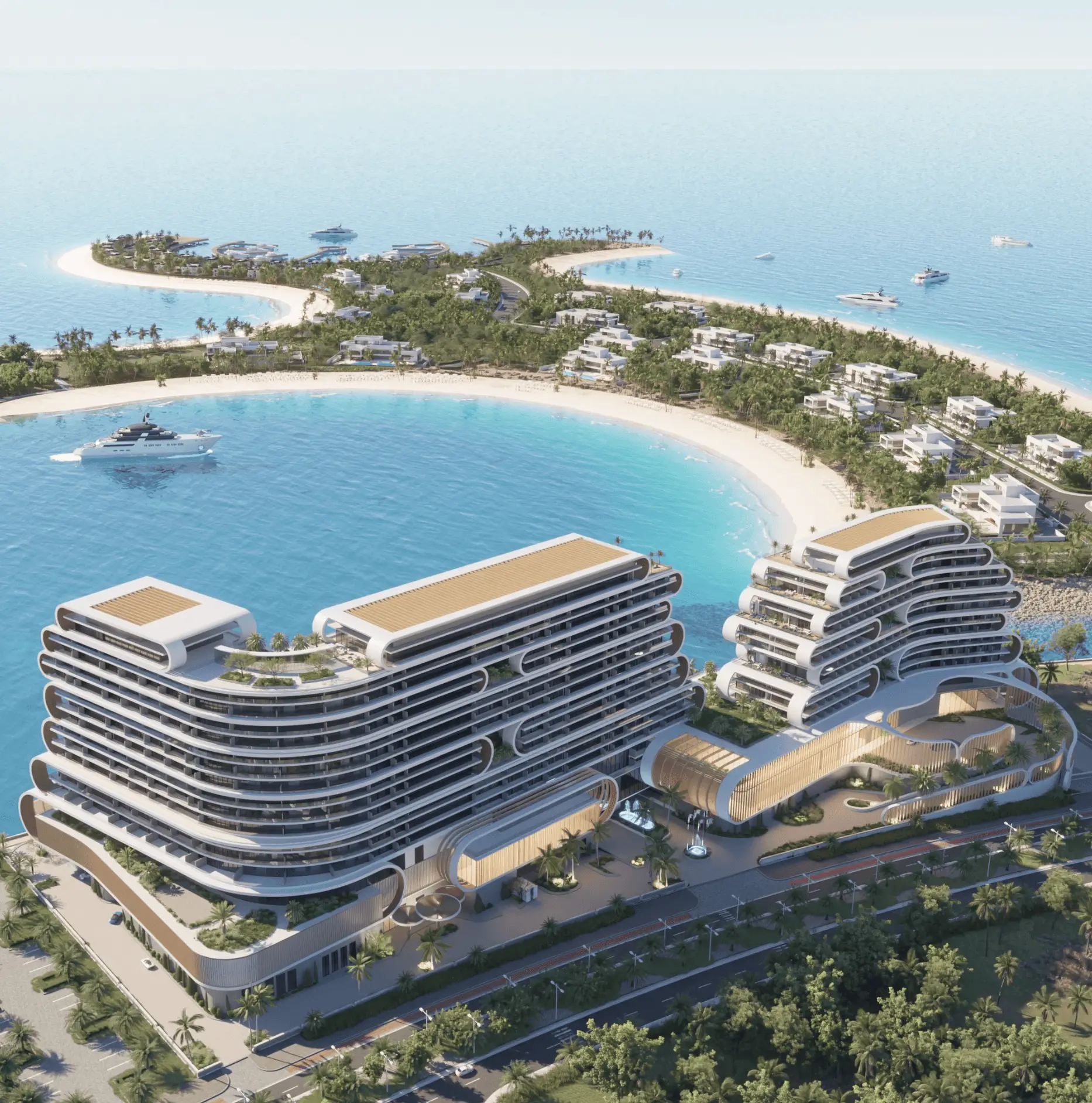 JW Marriott Residences & Resort, Al Marjan lobby reception, Al Marjan Island