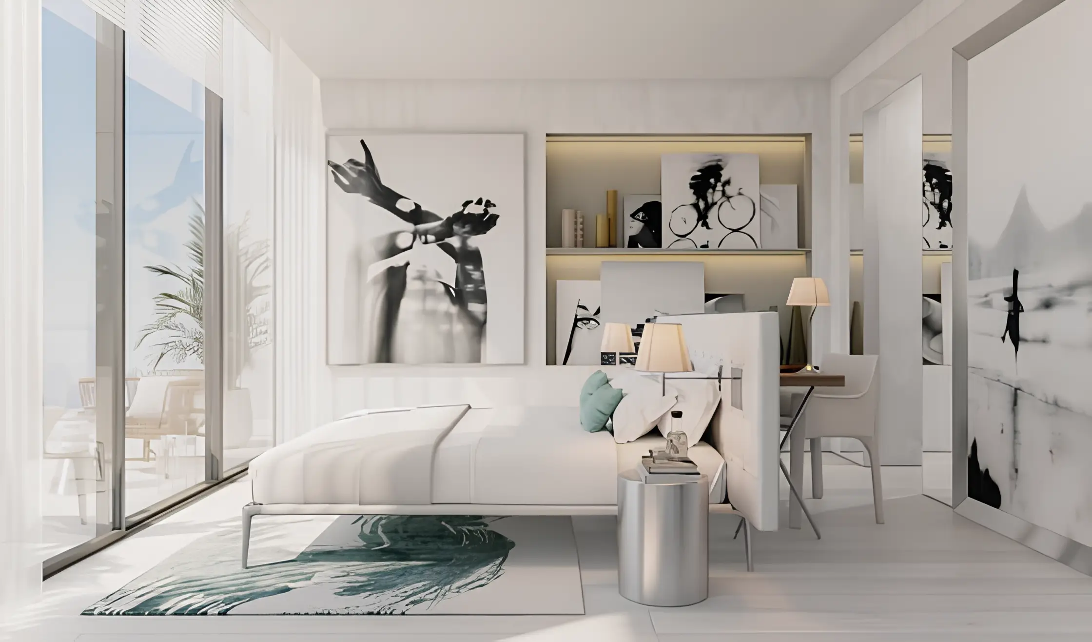 Masa Residences, Al Marjan kitchen dining, Al Marjan Island