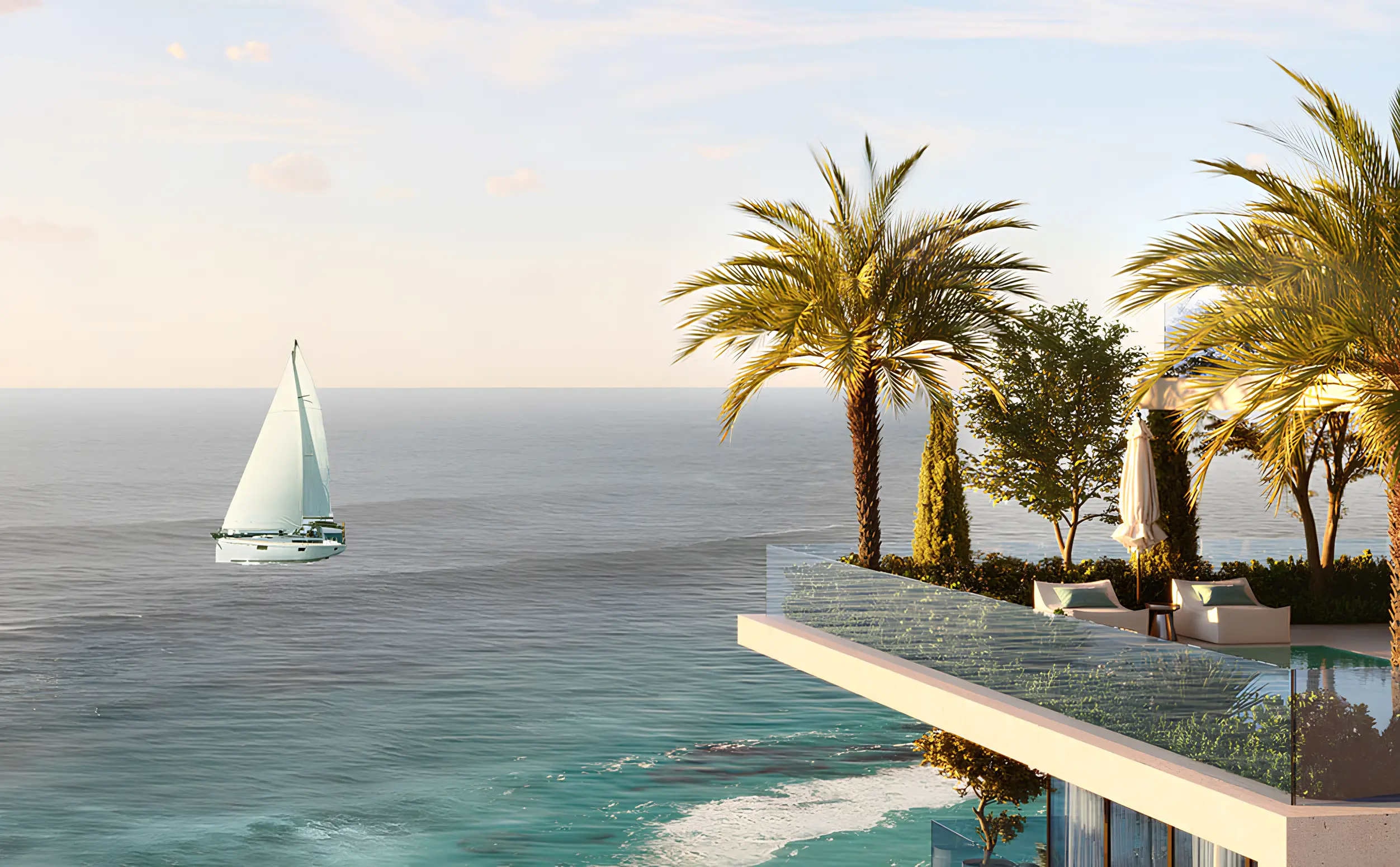 Masa Residences, Al Marjan lobby reception, Al Marjan Island