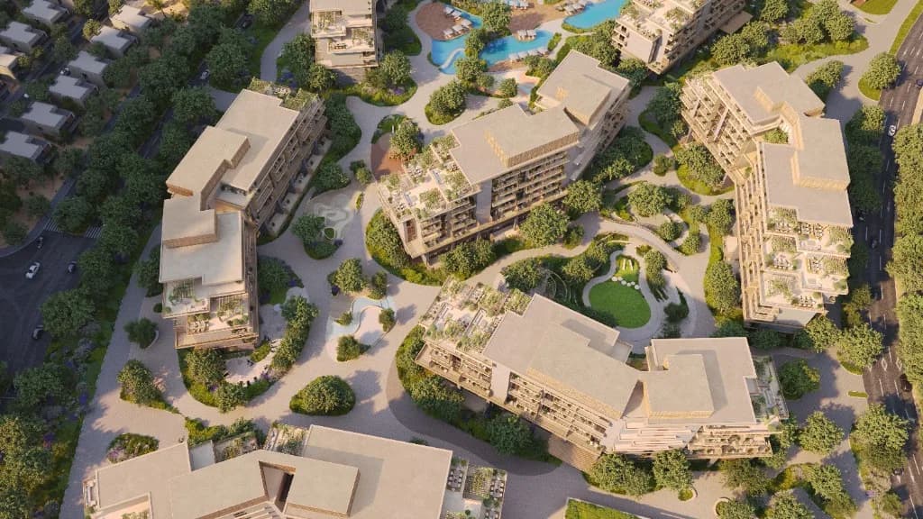 Melograno Yards by Beyond orchard gardens path, City of Arabia Dubai
