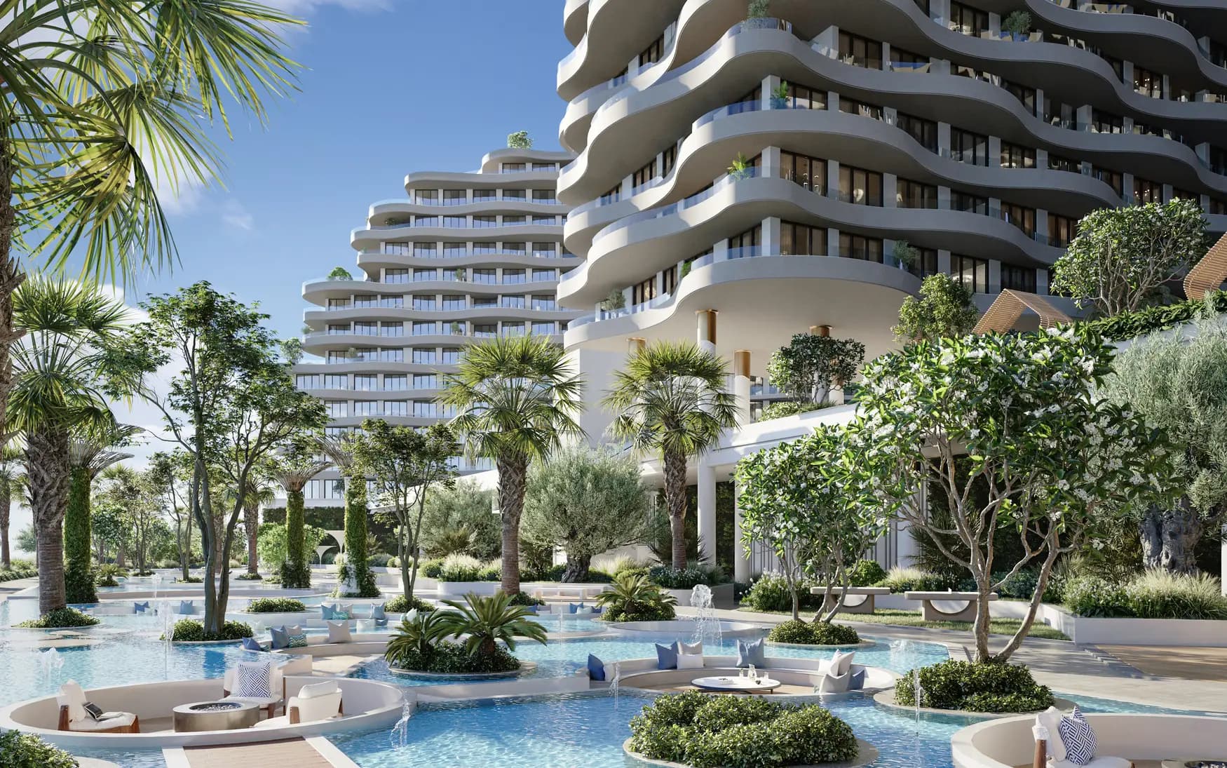 Miraggio, Al Marjan private beach, Al Marjan Island