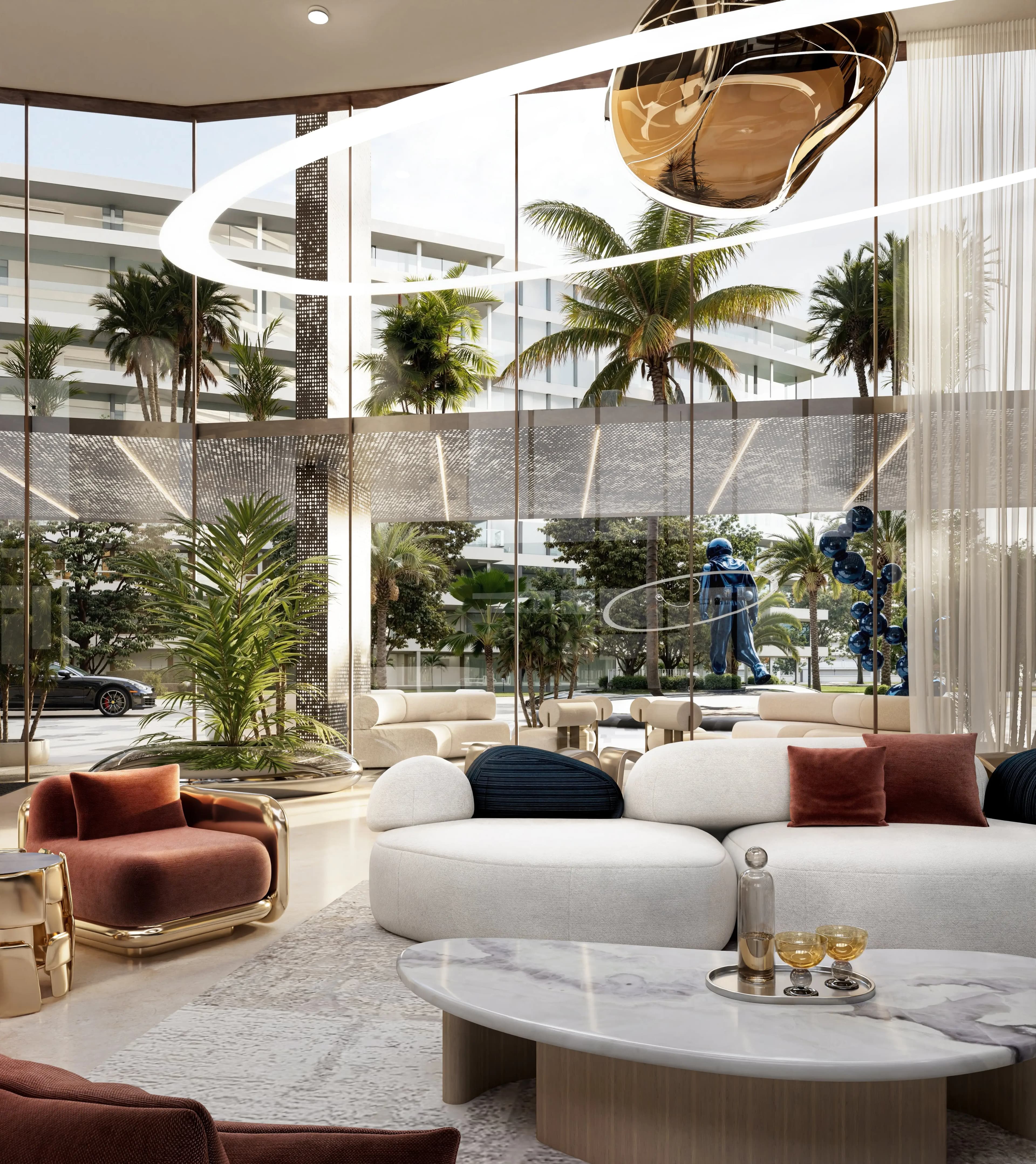 Mondrian Al Marjan Island Beach Residences, Al Marjan kitchen dining, Al Marjan Island