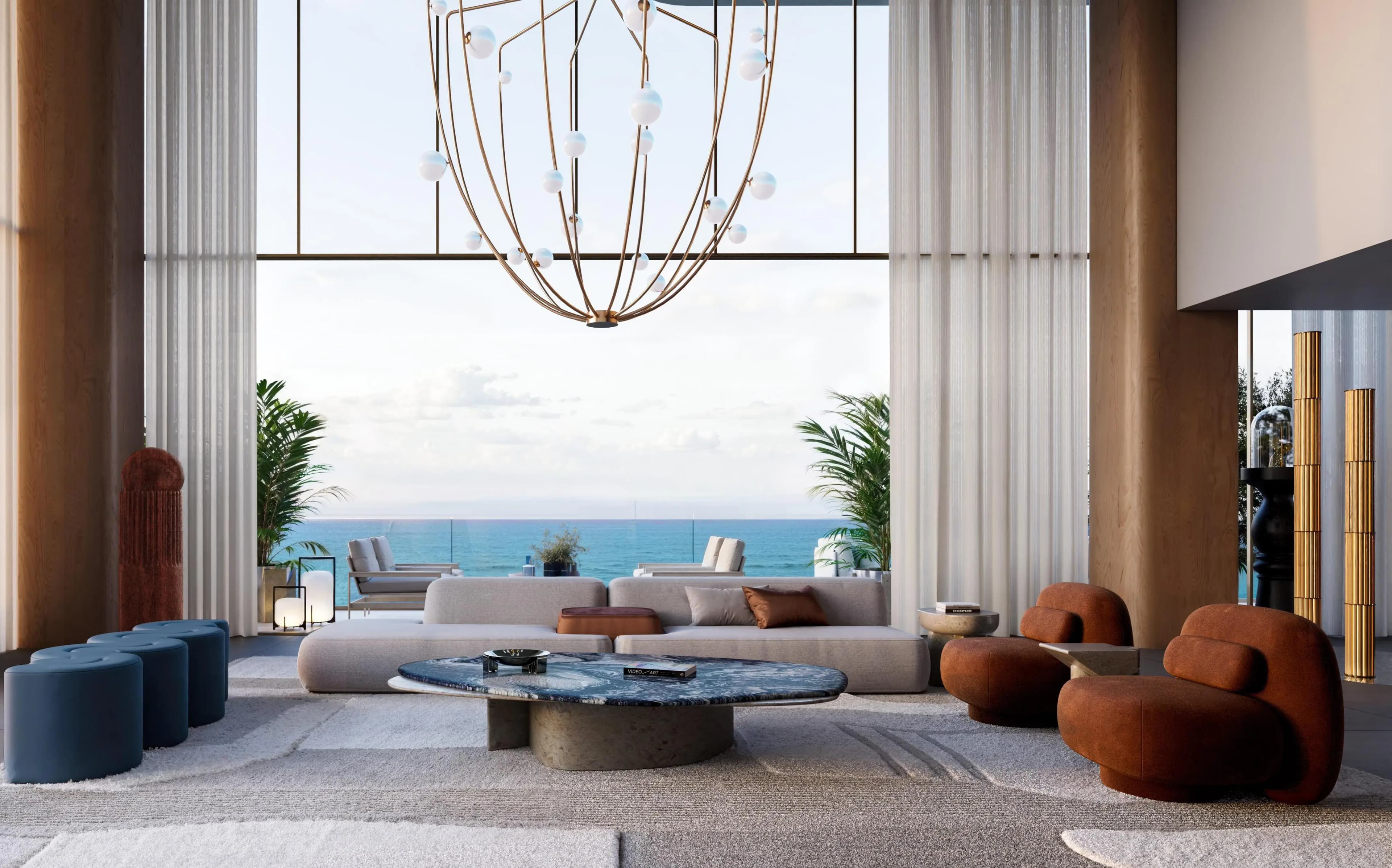 Mondrian Al Marjan Island Beach Residences, Al Marjan private beach, Al Marjan Island