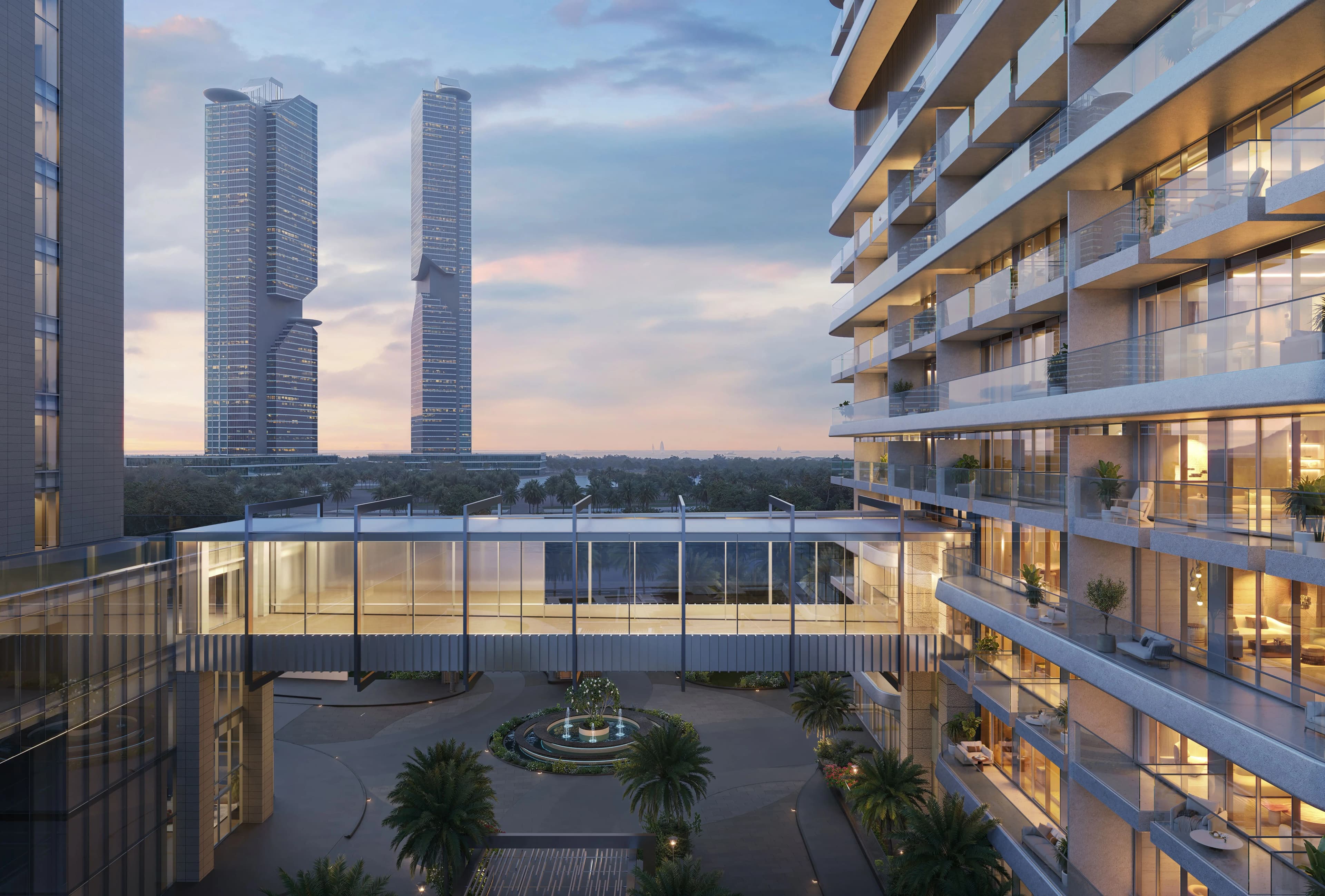 Nasim Al Bahr Residences, Al Marjan kitchen dining, Al Marjan Island