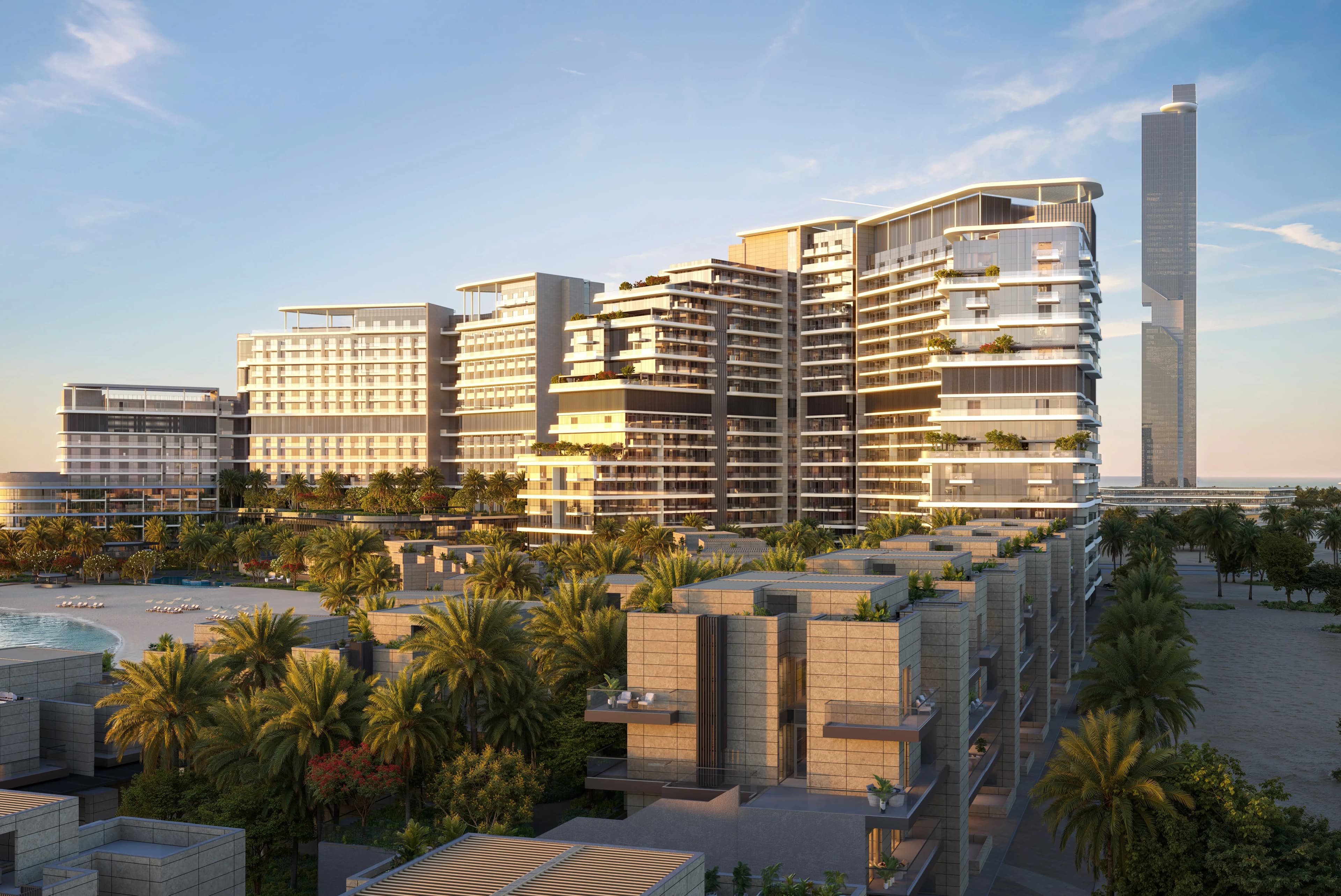 Nasim Al Bahr Residences, Al Marjan lobby reception, Al Marjan Island