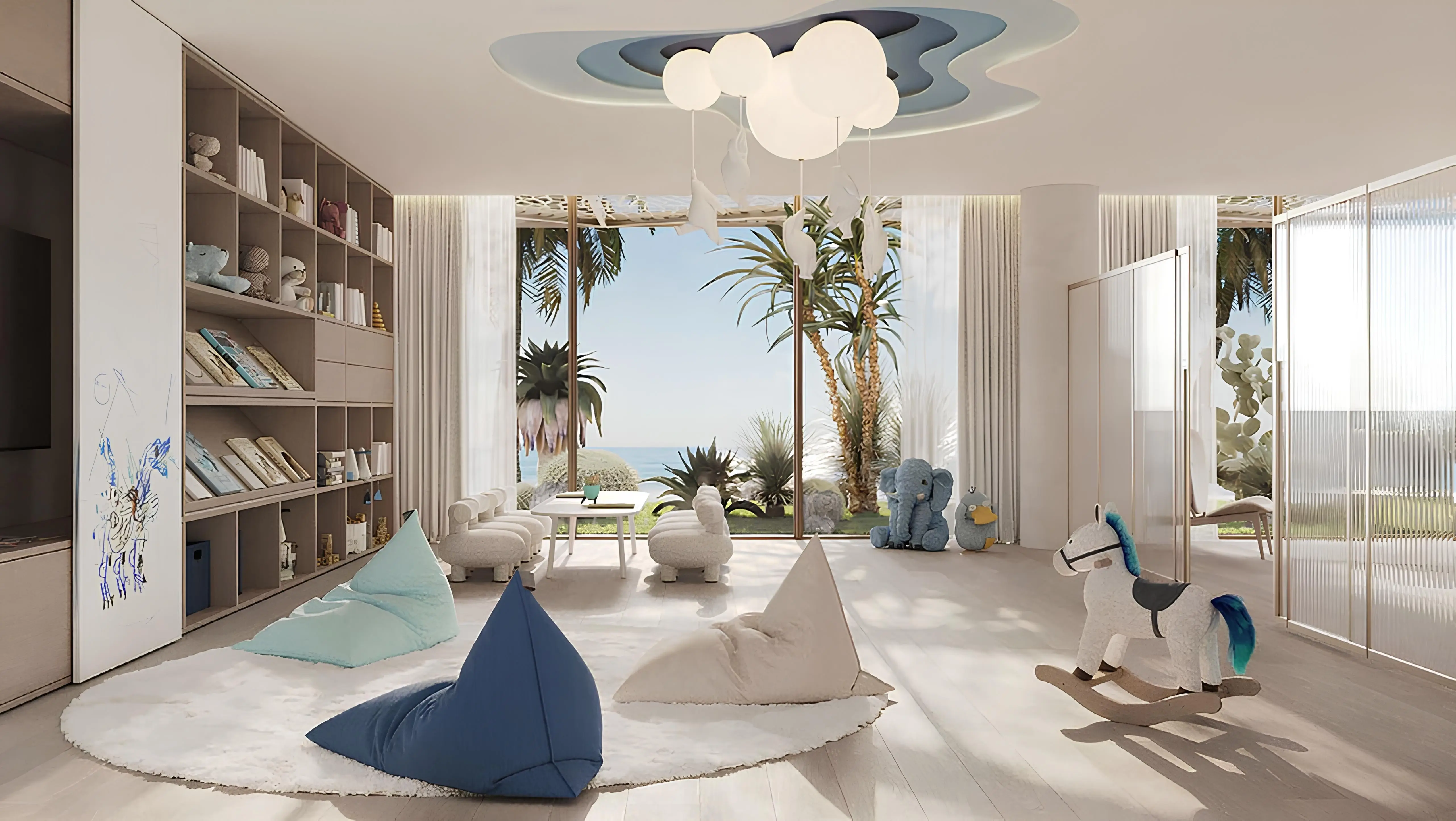 Nikki Beach Residences, Al Marjan beachfront facade, Al Marjan Island