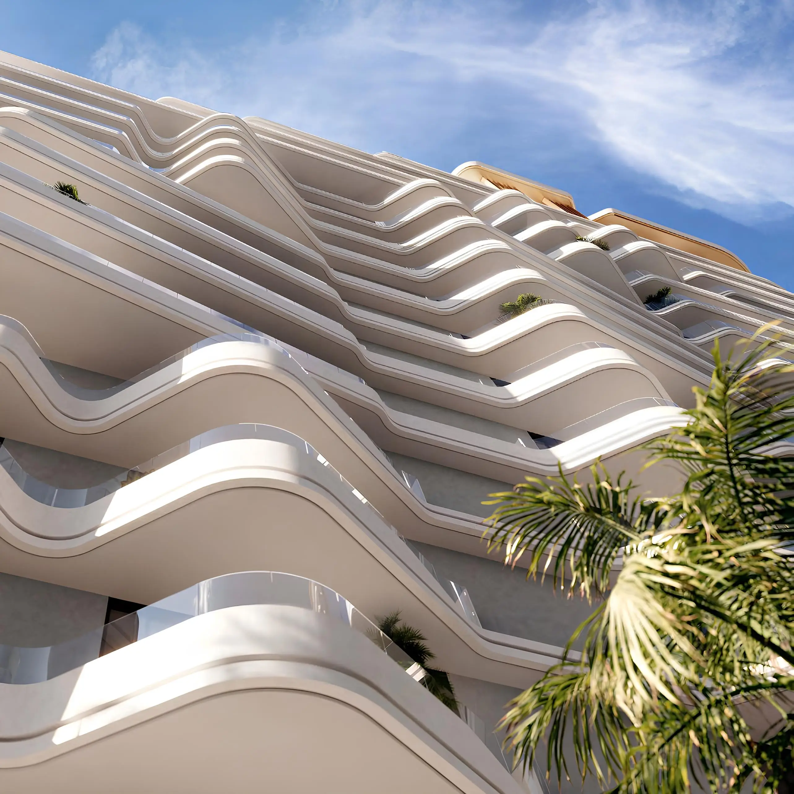 Nikki Beach Residences, Al Marjan exterior, Al Marjan Island, Ras Al Khaimah