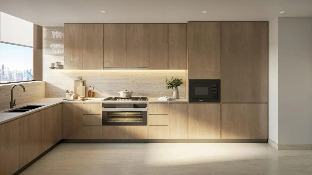 Nine Collective by Wasl bedroom interior luxury suite, Wasl 1 Dubai
