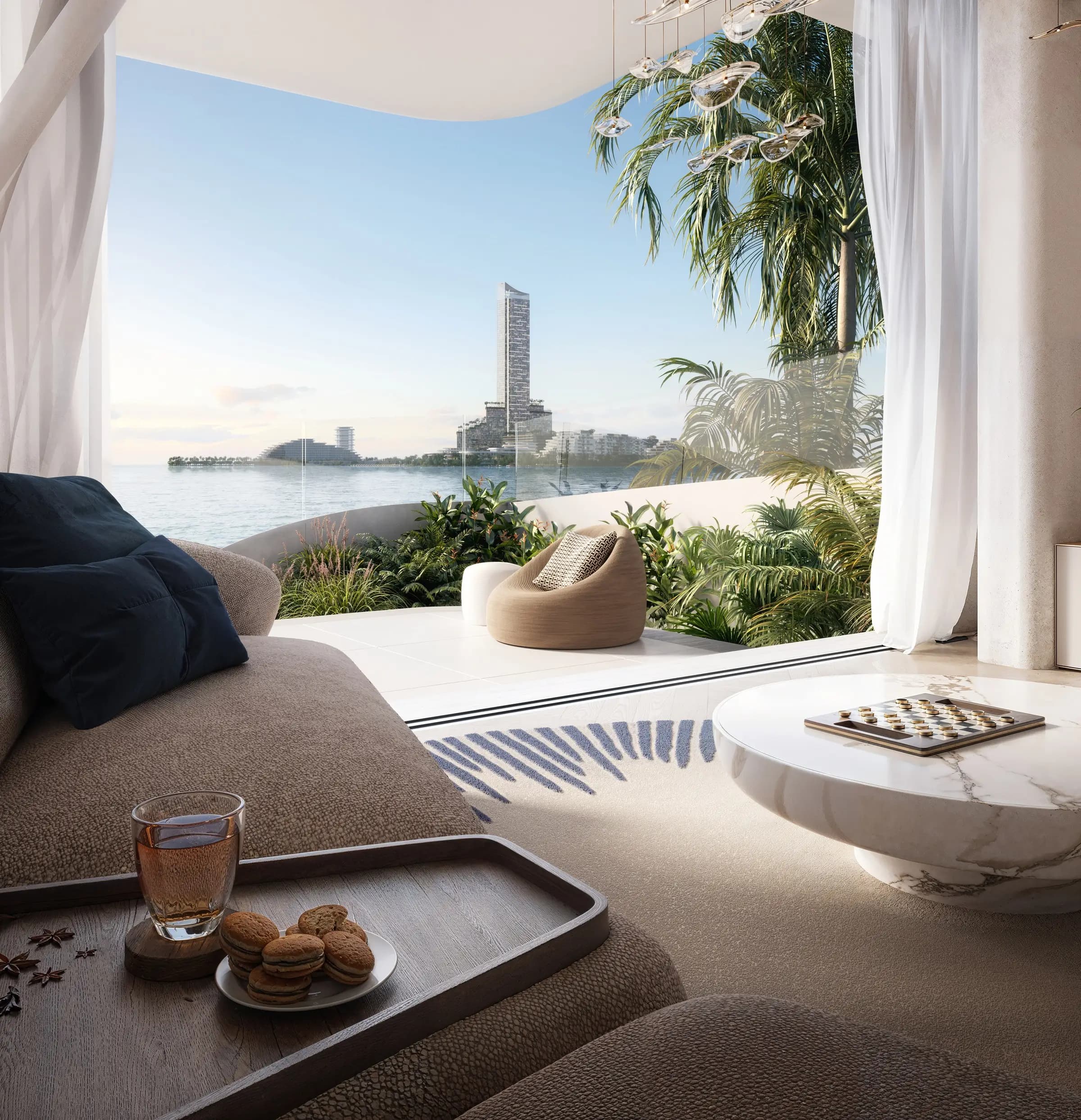 Oystra Tower B, Al Marjan lobby reception, Al Marjan Island