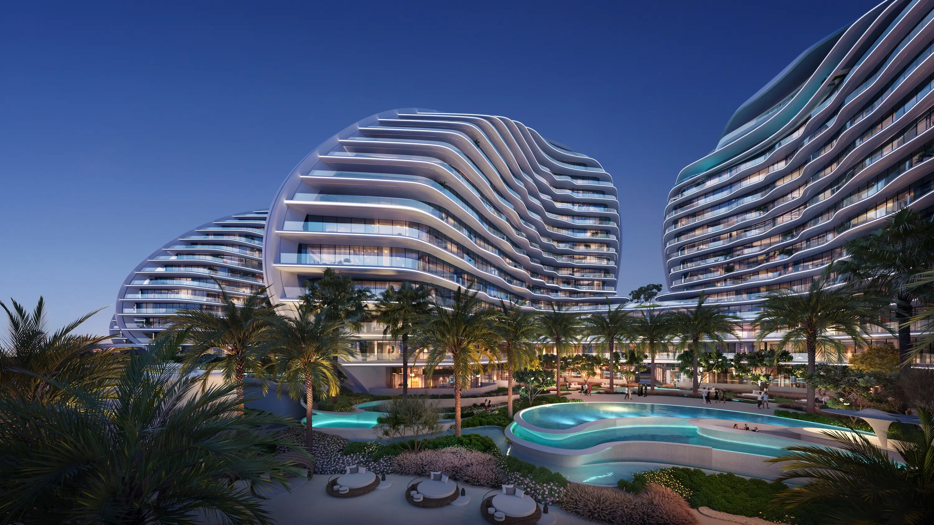 Oystra Tower B, Al Marjan private beach, Al Marjan Island