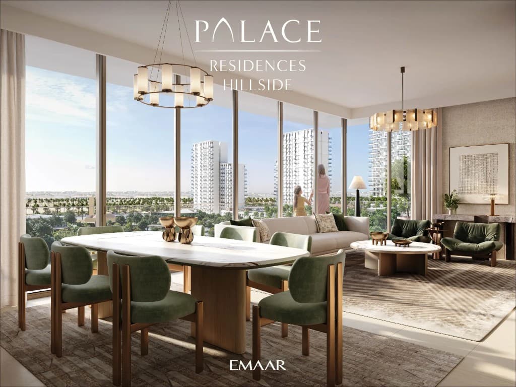 Apartment interior at Palace Residences Hillside, Dubai Hills Estate