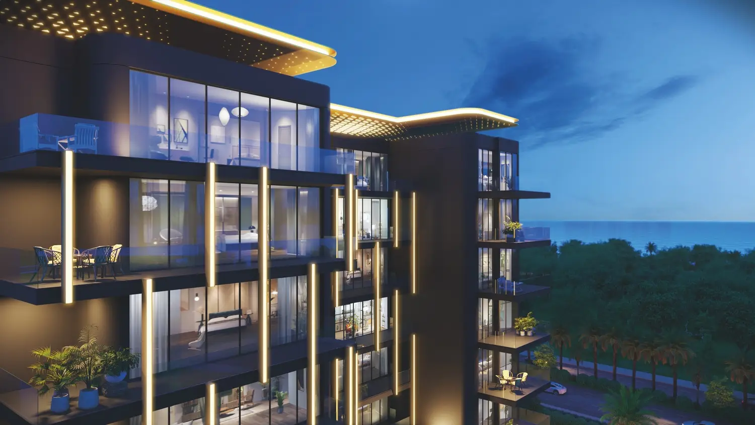 Park Beach Residence, Al Marjan lobby reception, Al Marjan Island