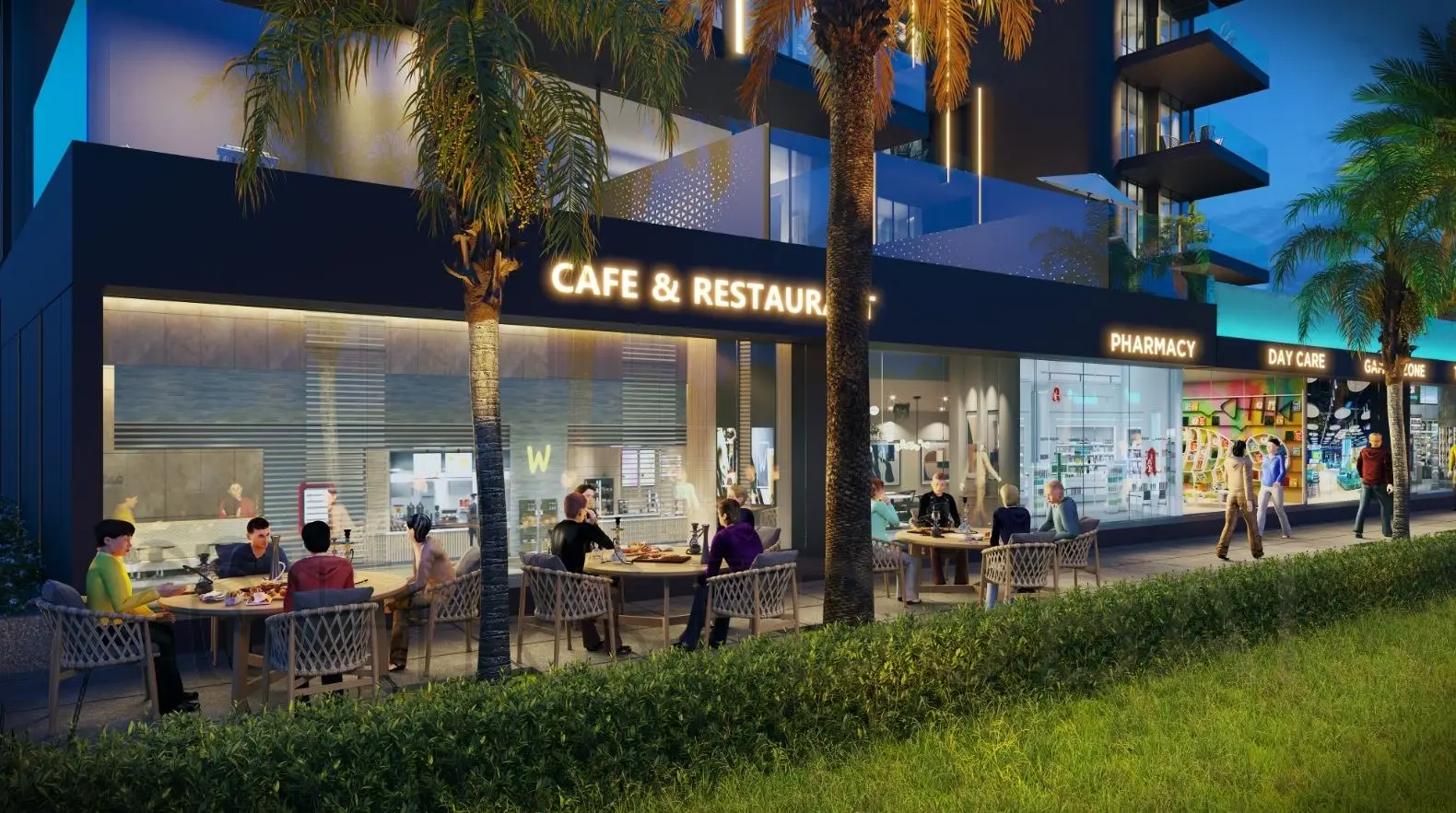 Park Beach Residence, Al Marjan exterior, Al Marjan Island, Ras Al Khaimah