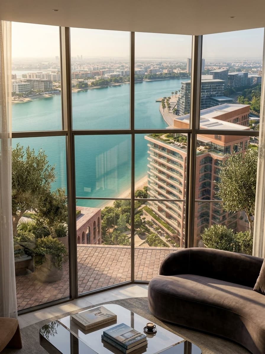 Seefa by Alef building and sea view, Al Khan, Sharjah