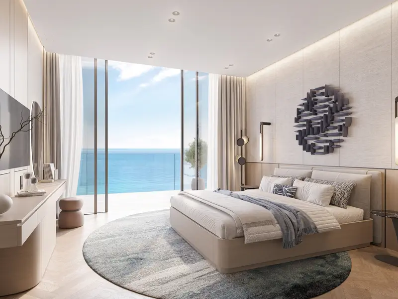 Sheraton Residences Al Marjan Island bedroom interior