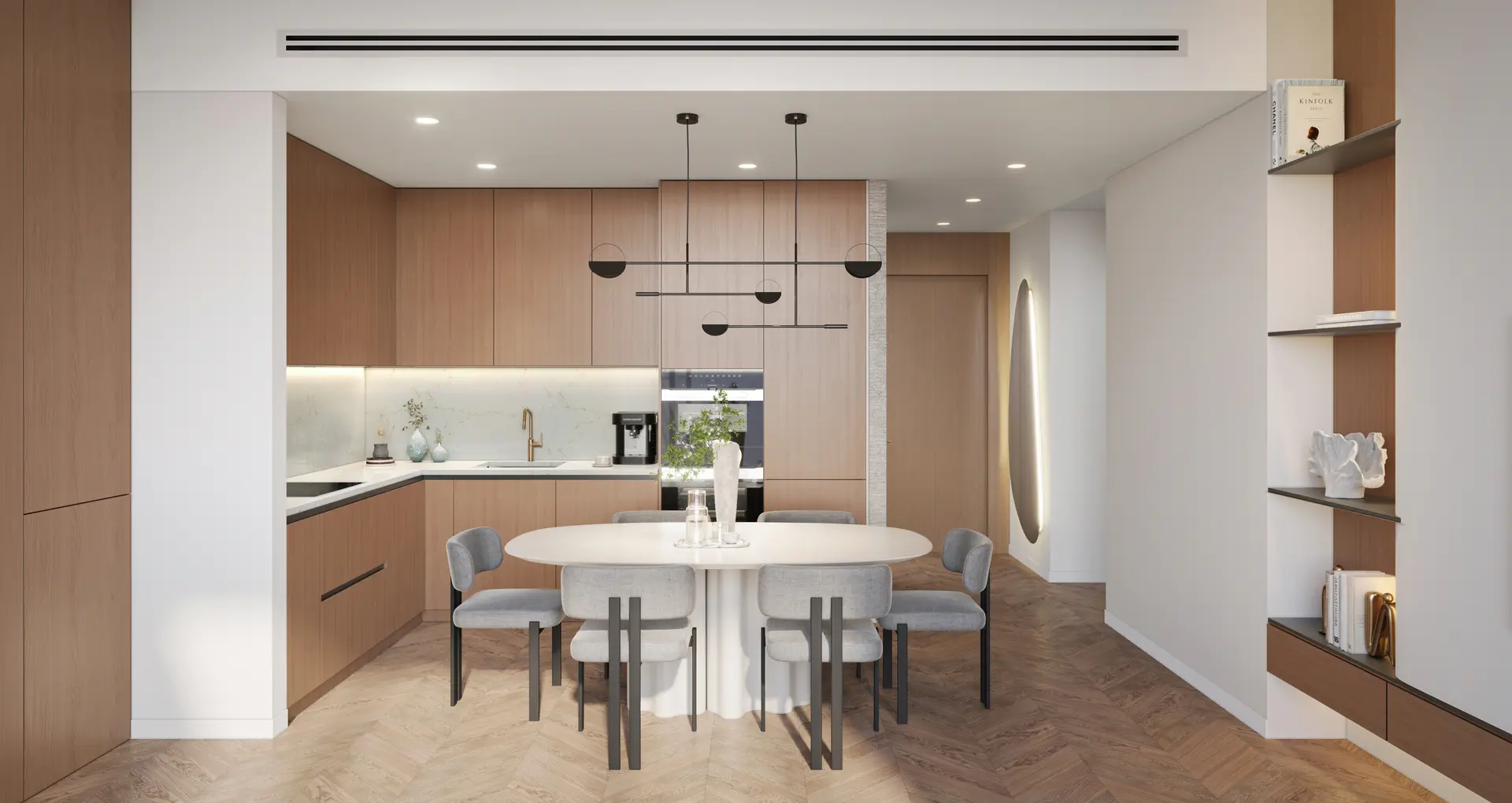 Sheraton Residences Al Marjan Island kitchen