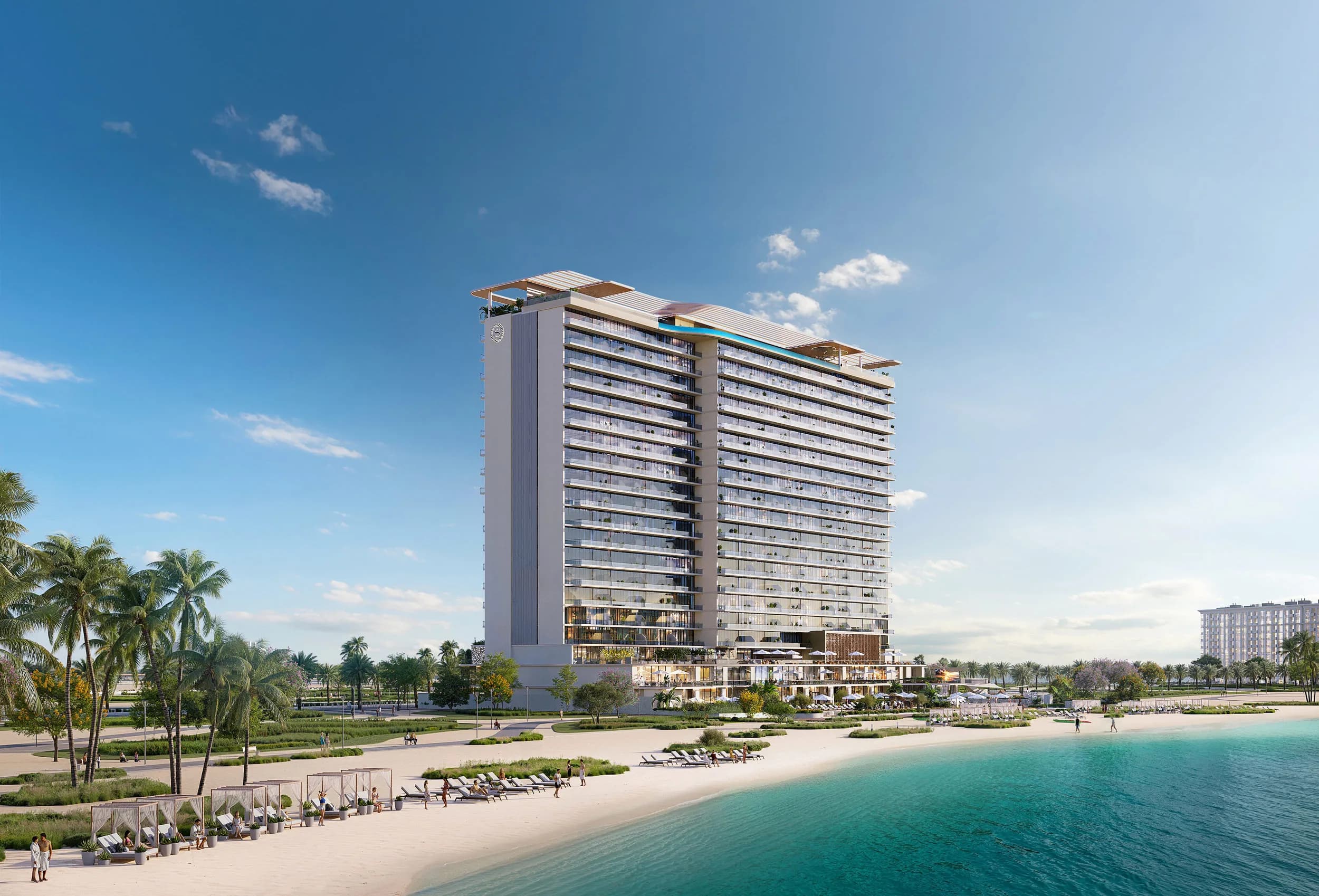 Sheraton Residences Al Marjan Island tower, Ras Al Khaimah