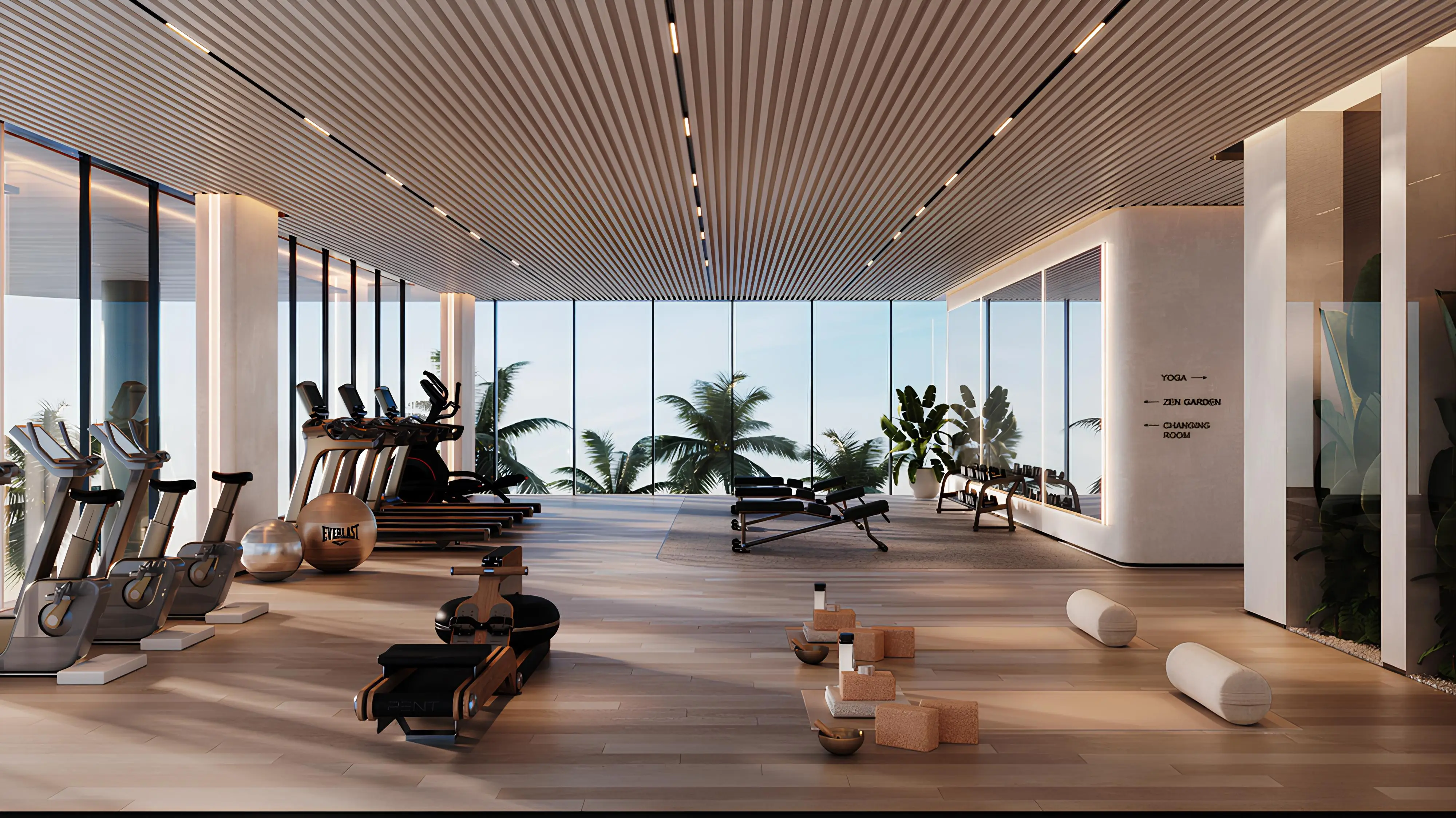 Soléva Beach Residences, Al Marjan gym fitness, Al Marjan Island