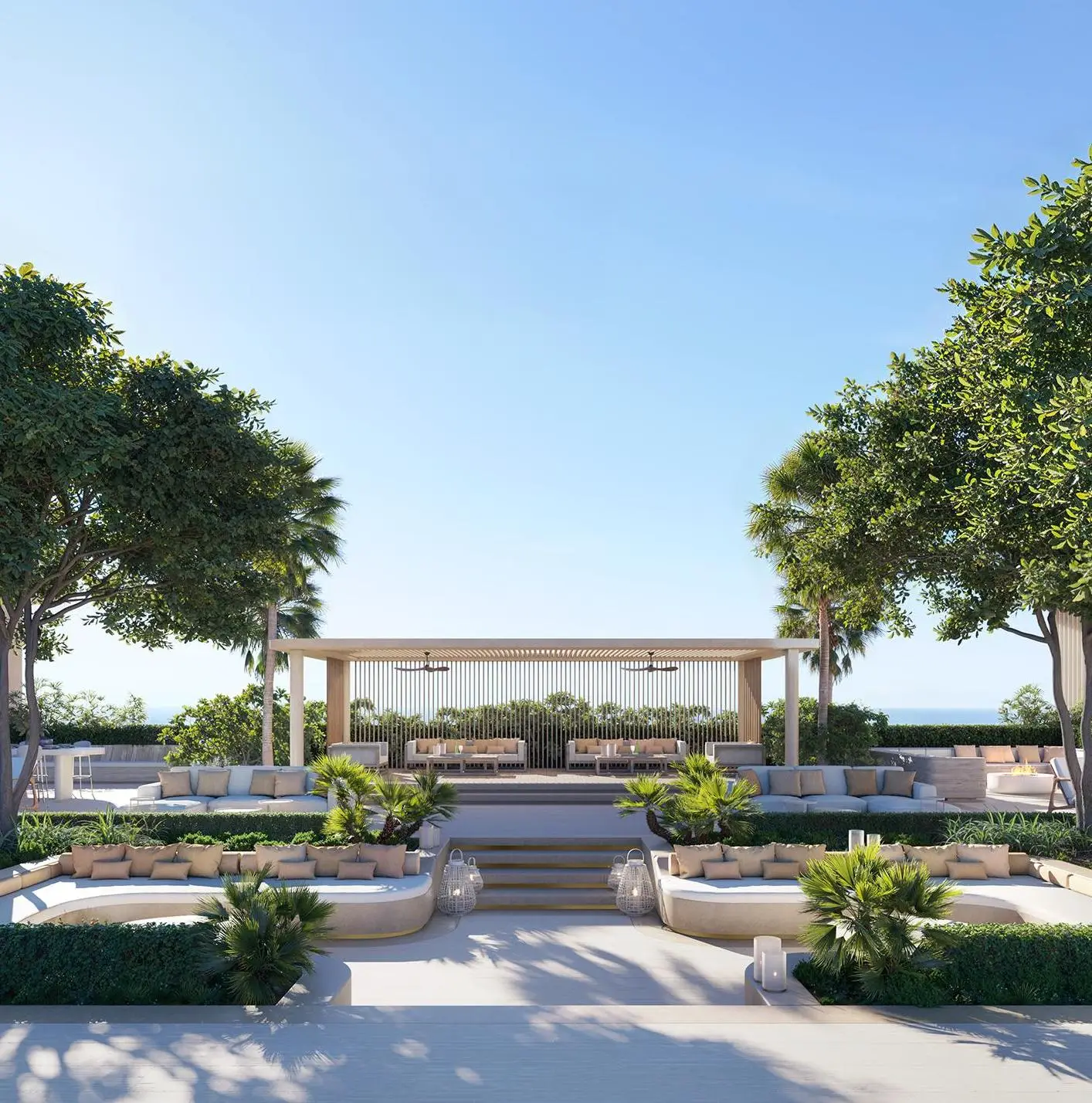 Soléva Beach Residences, Al Marjan lobby reception, Al Marjan Island