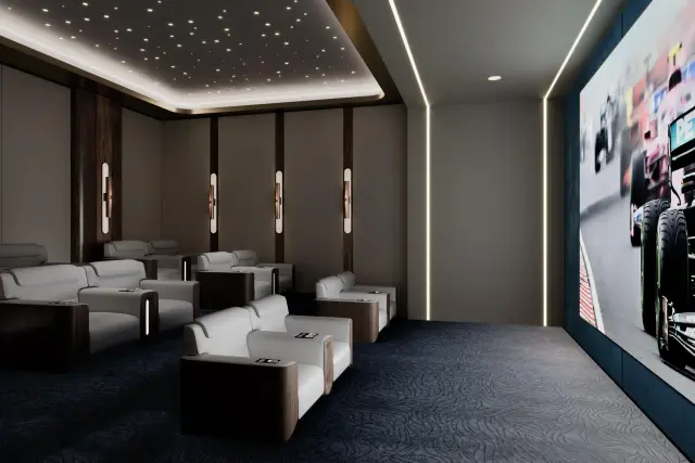 St. Regis The Residences at Al Maryah Island cinema in Abu Dhabi