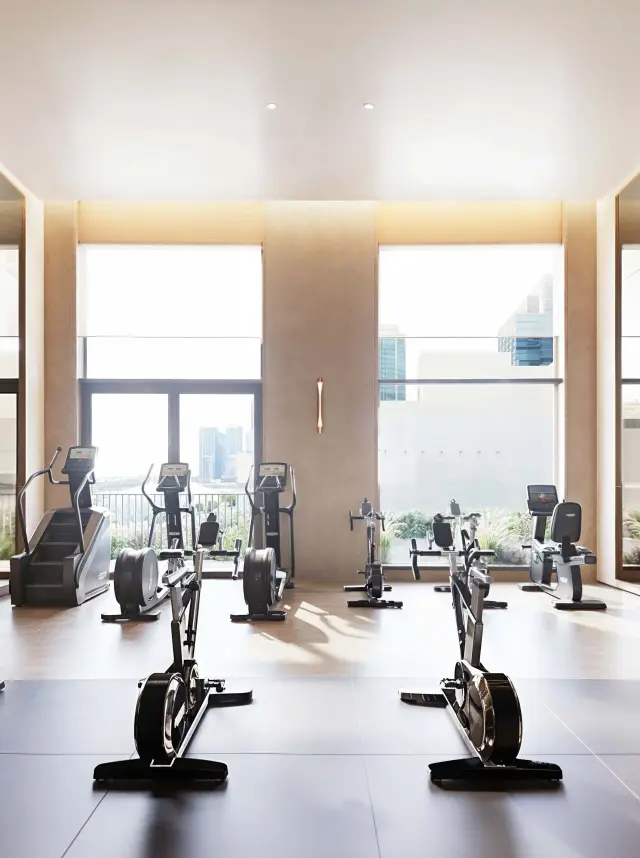 St. Regis The Residences at Al Maryah Island gym in Abu Dhabi