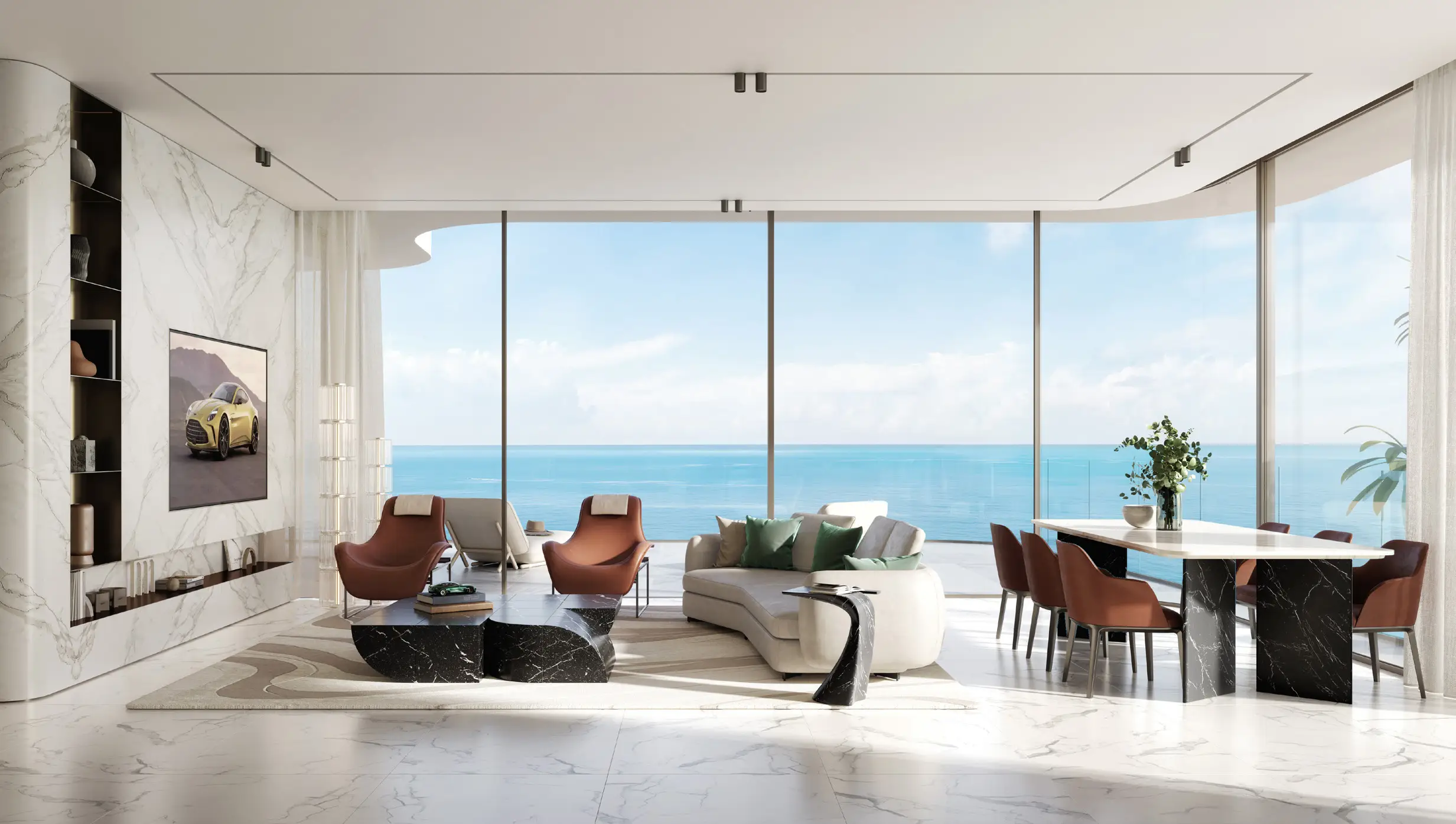 The Astera, Al Marjan private beach, Al Marjan Island